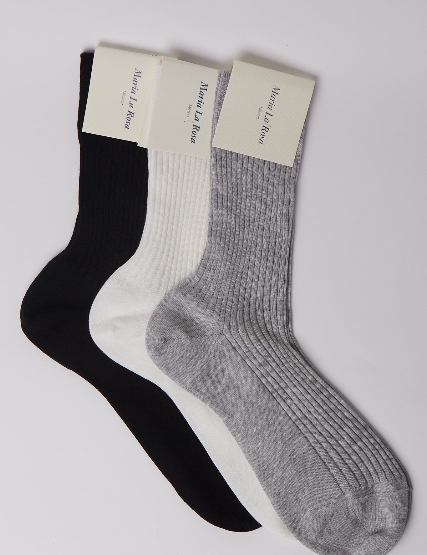 Maria La Rosa Organic Cotton Socks, curated by Shop Sommer in San Francisco.