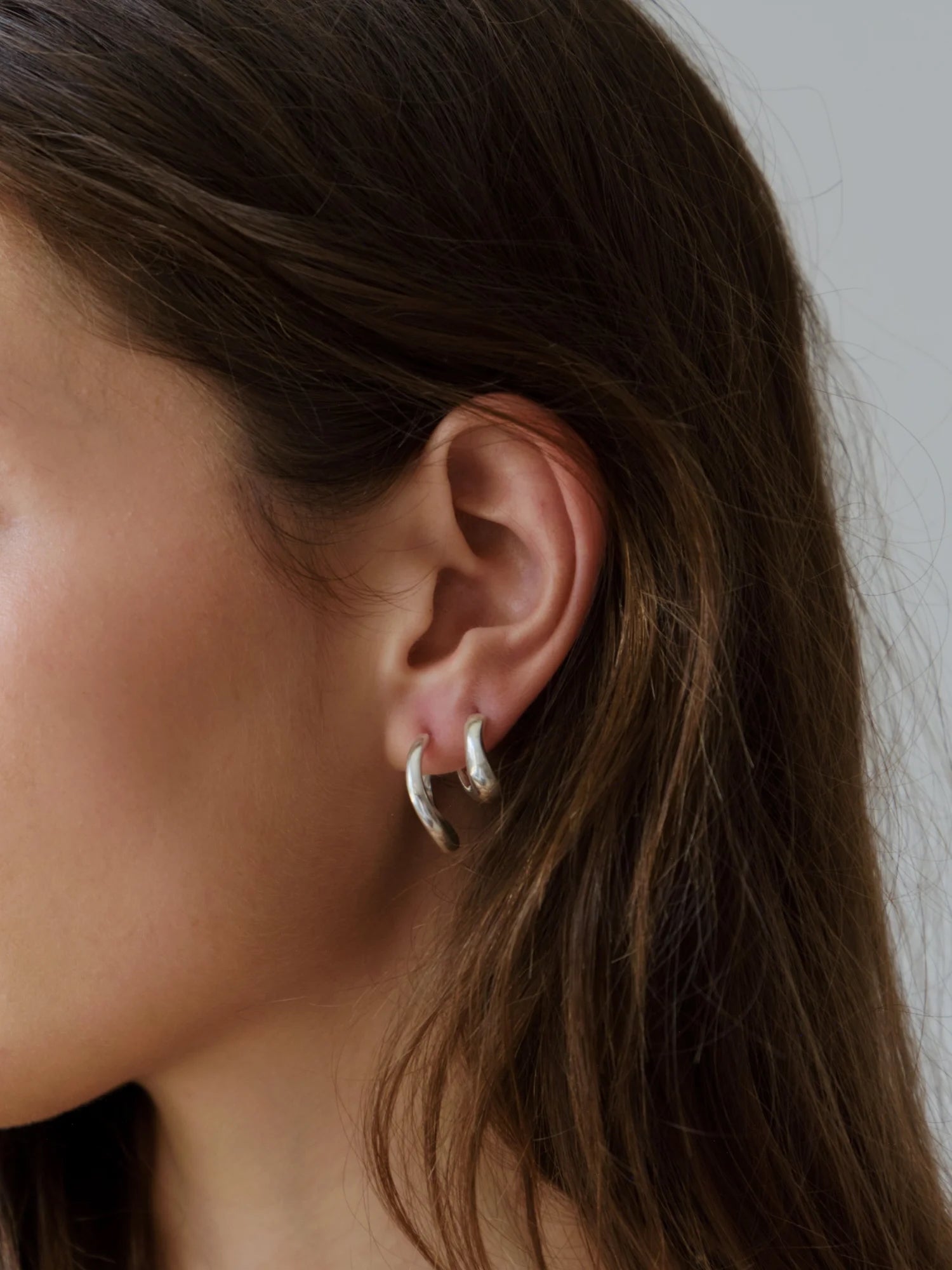 Nathalie Schreckenberg Curva Hoops Small, curated by Shop Sommer in San Francisco.
