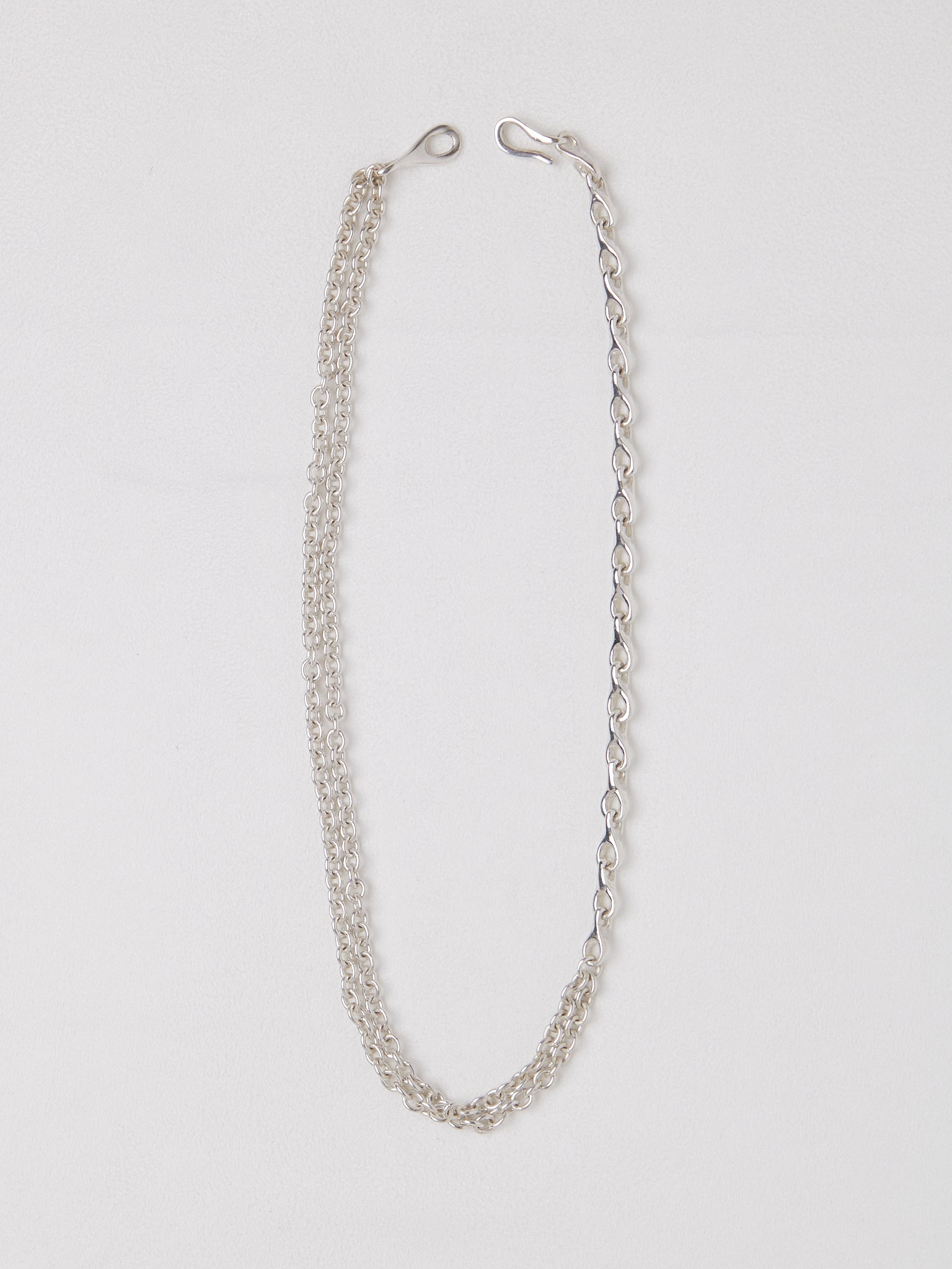 Mini Elo Double Chain Necklace