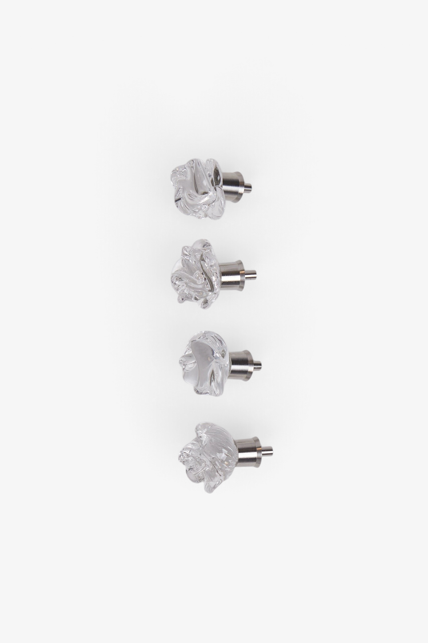 Nina Nørgaard Sculptural Floral Glass Knob, curated by Shop Sommer in San Francisco.