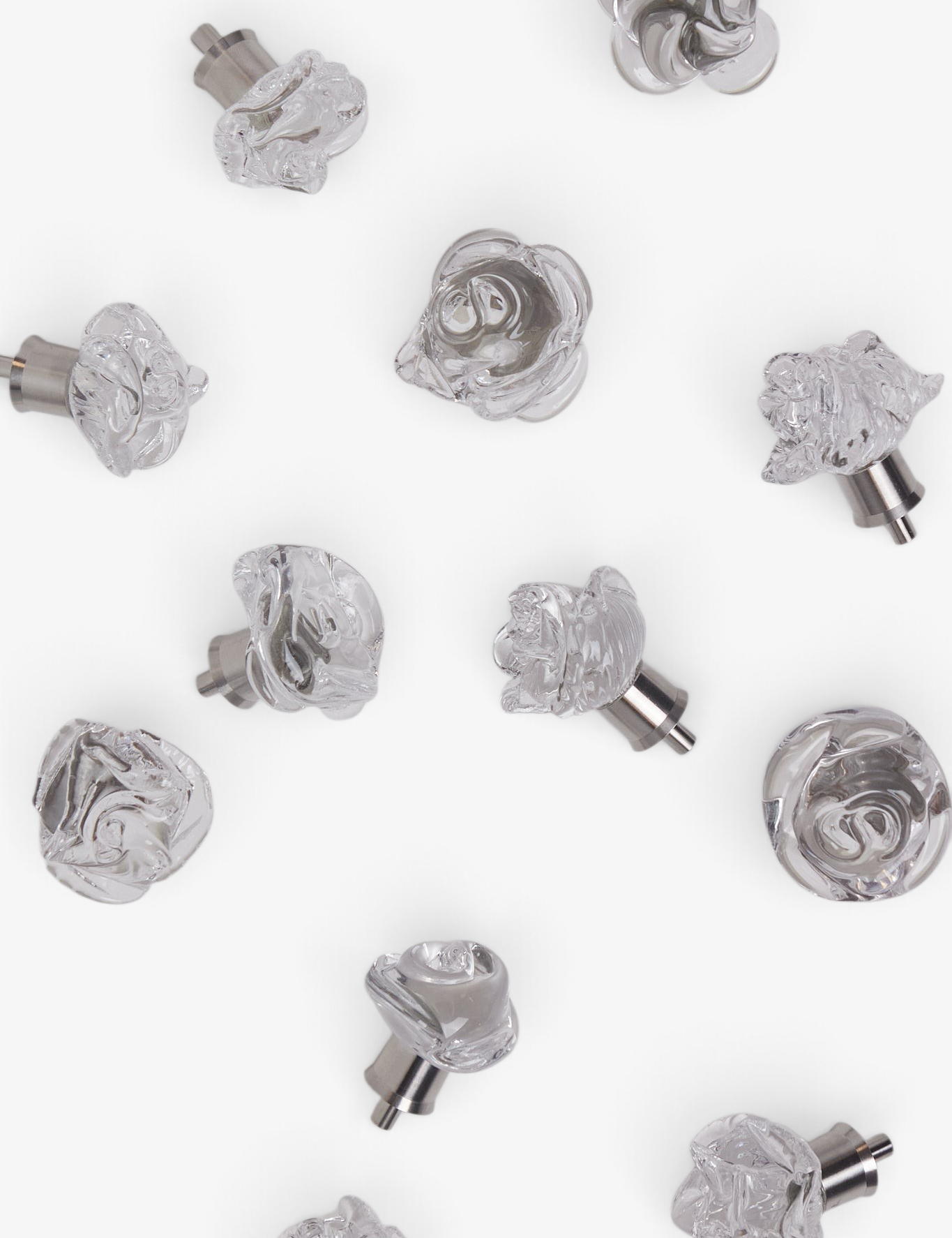 Nina Nørgaard Sculptural Floral Glass Knob, curated by Shop Sommer in San Francisco.