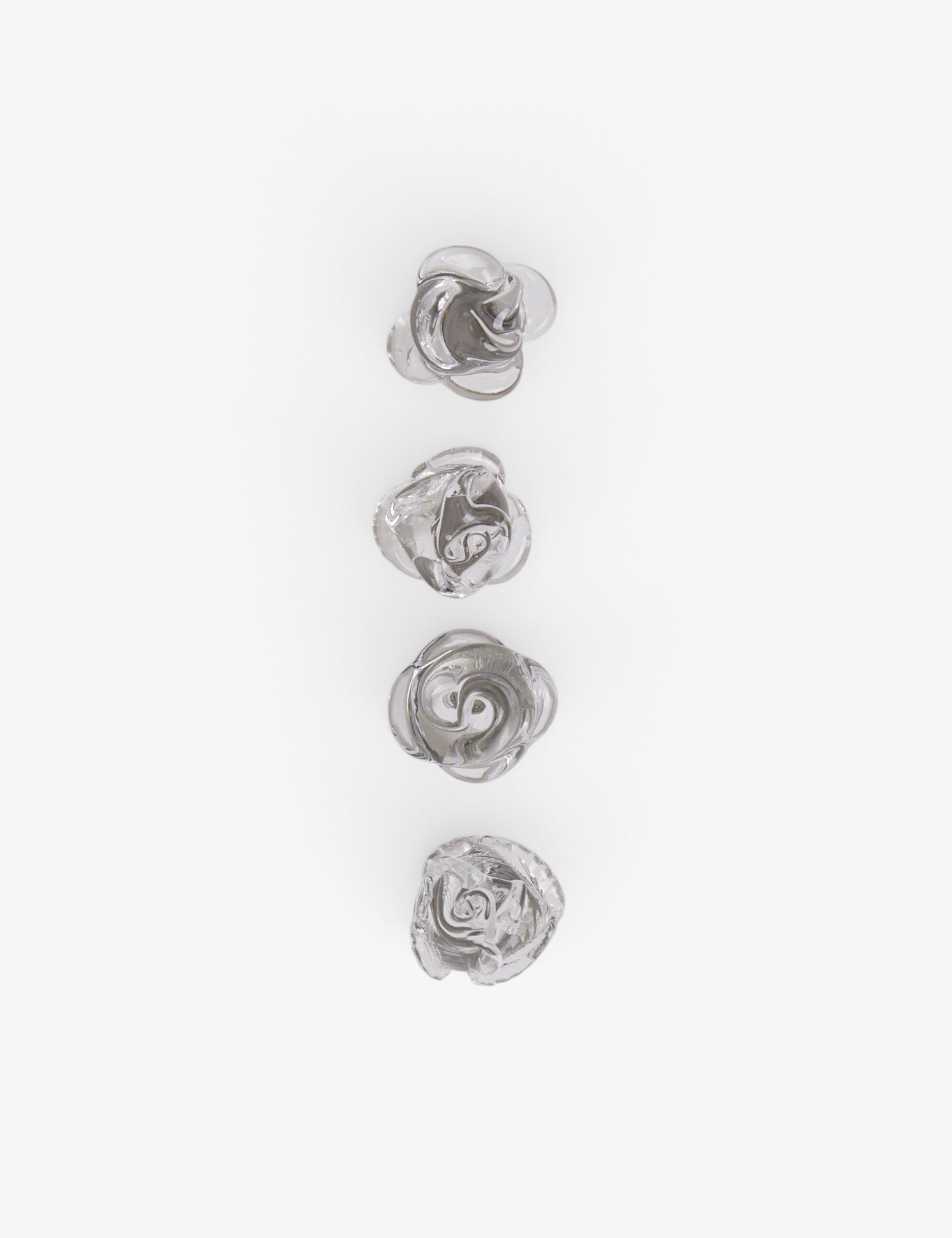 Nina Nørgaard Sculptural Floral Glass Knob, curated by Shop Sommer in San Francisco.