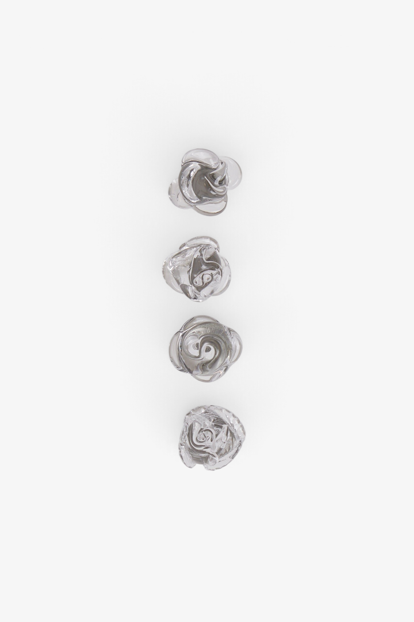 Nina Nørgaard Sculptural Floral Glass Knob, curated by Shop Sommer in San Francisco.