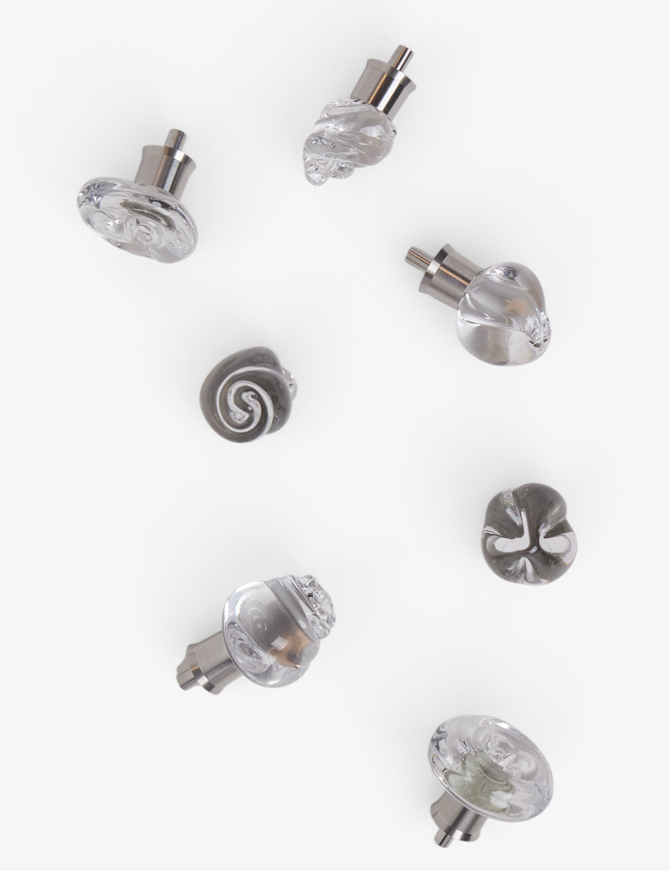 Nina Nørgaard Sculptural Spiral Glass Knob, curated by Shop Sommer in San Francisco.