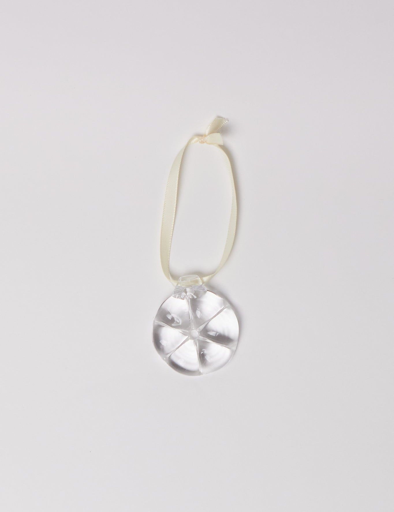 Nina Nørgaard Glass Rosette Ornament, curated by Shop Sommer in San Francisco.