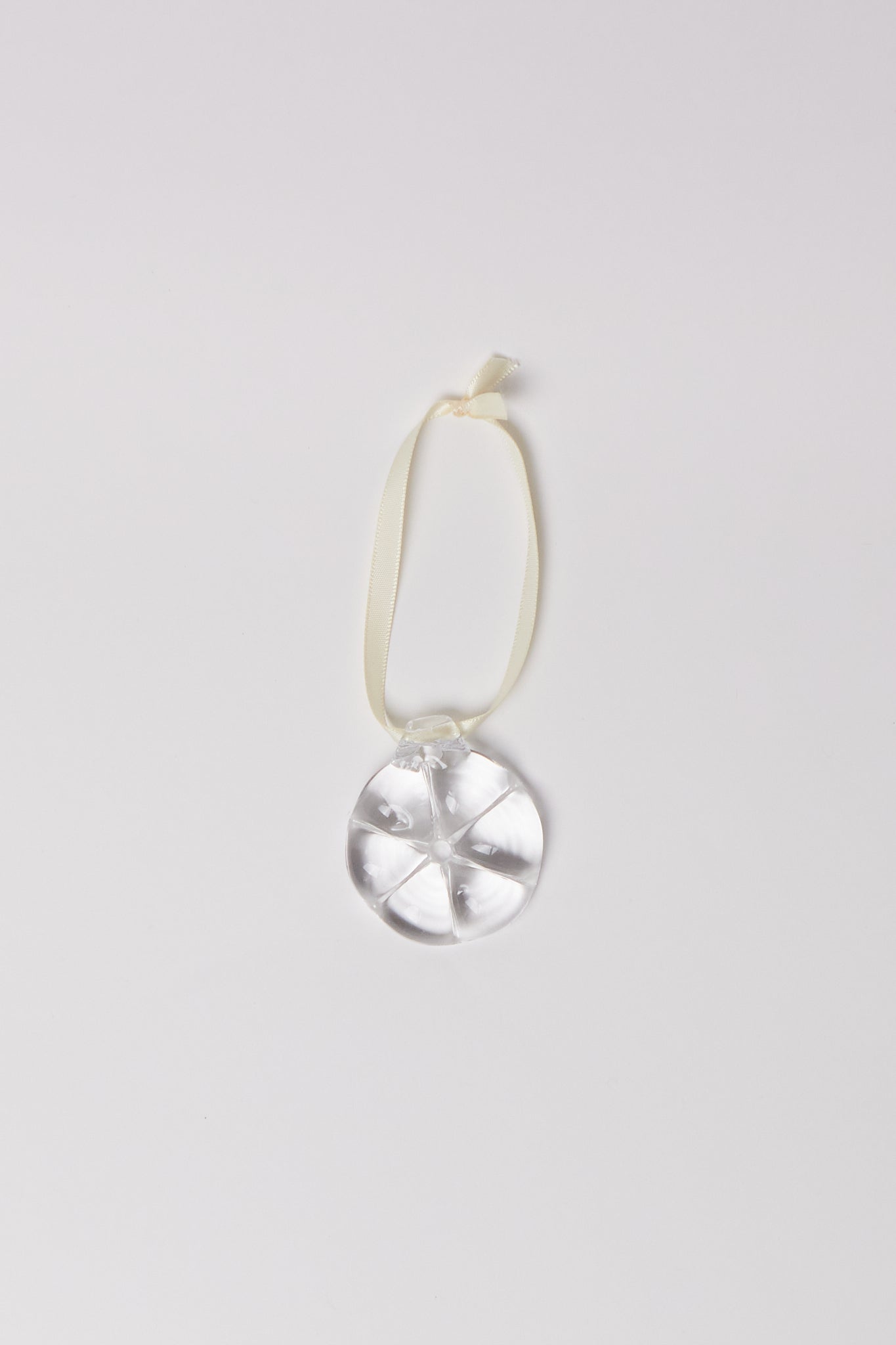 Nina Nørgaard Glass Rosette Ornament, curated by Shop Sommer in San Francisco.