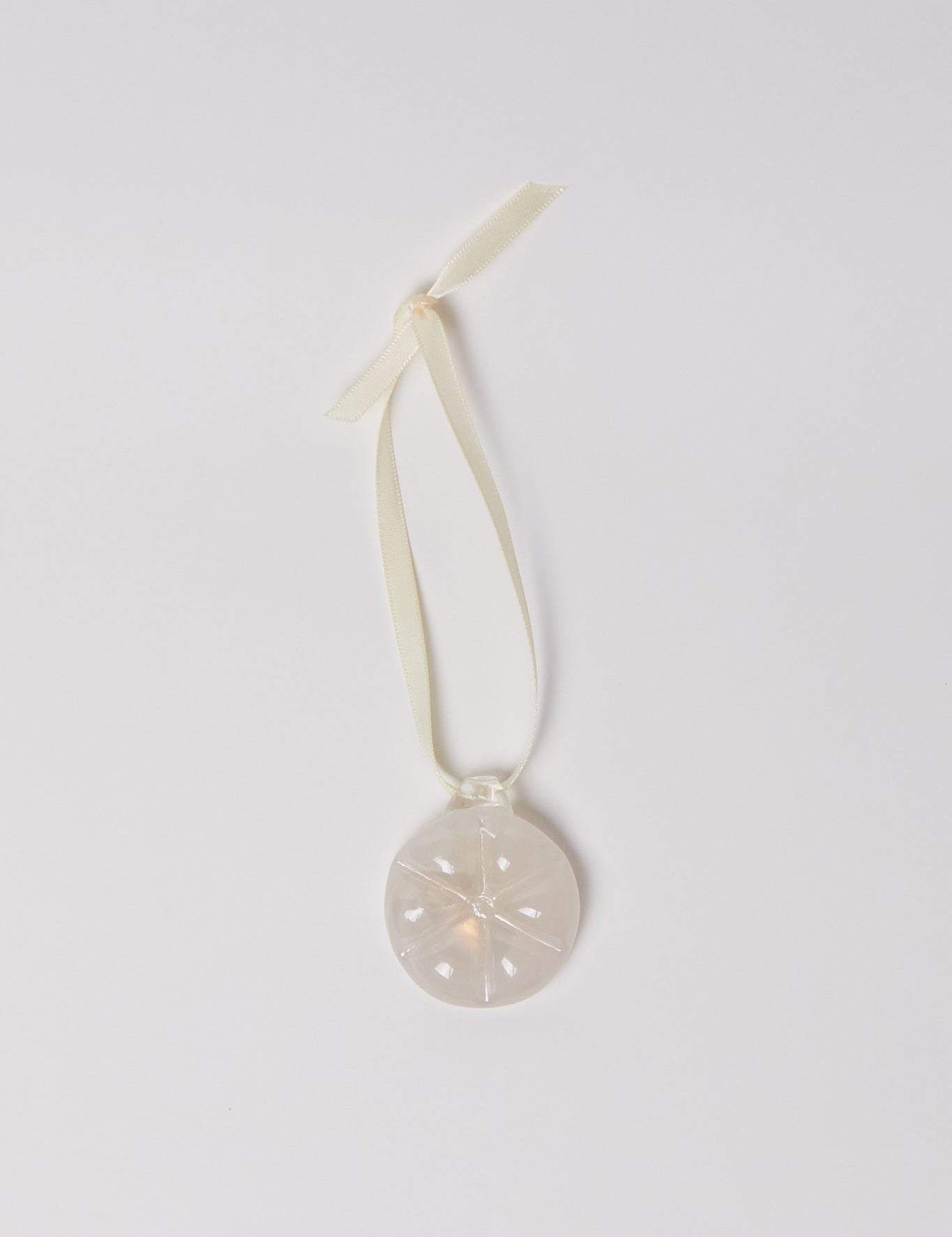 Nina Nørgaard Glass Rosette Ornament, curated by Shop Sommer in San Francisco.