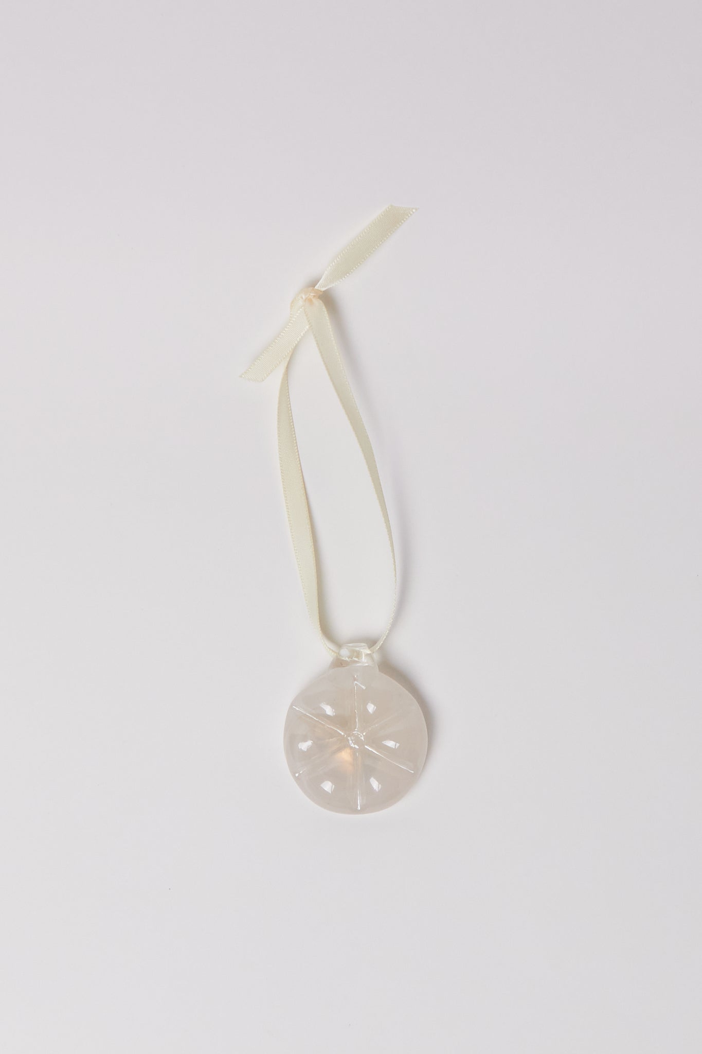 Nina Nørgaard Glass Rosette Ornament, curated by Shop Sommer in San Francisco.