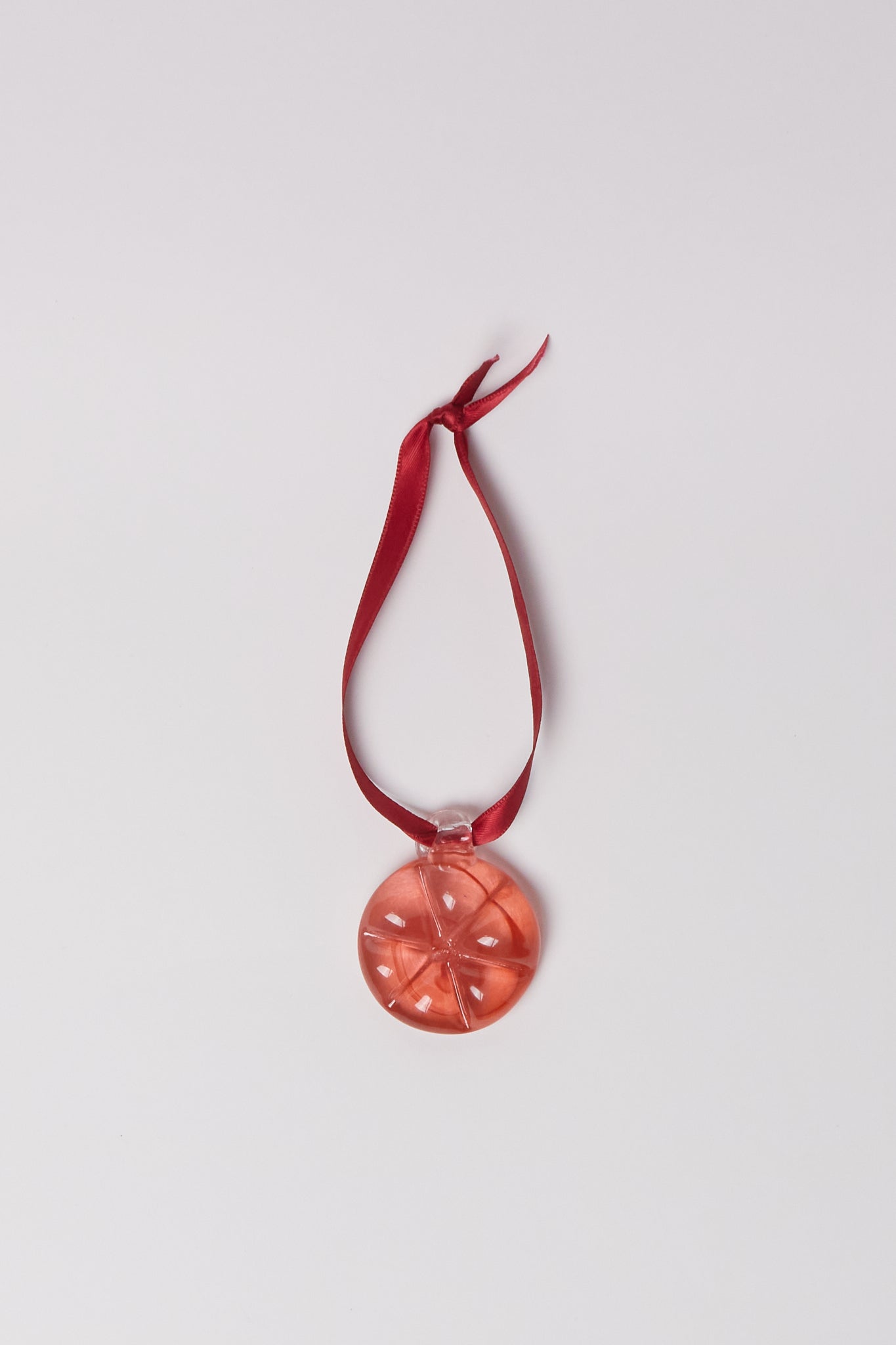 Nina Nørgaard Glass Rosette Ornament, curated by Shop Sommer in San Francisco.