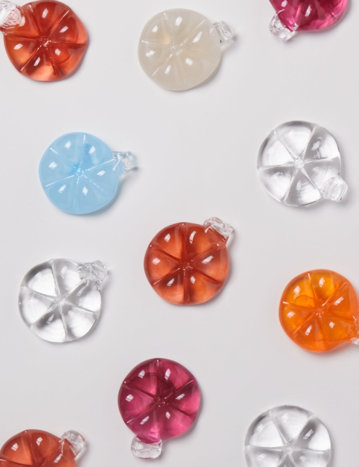 Nina Nørgaard Glass Rosette Ornament, curated by Shop Sommer in San Francisco.