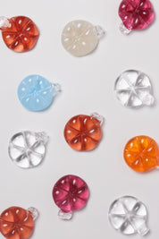 Nina Nørgaard Glass Rosette Ornament, curated by Shop Sommer in San Francisco.