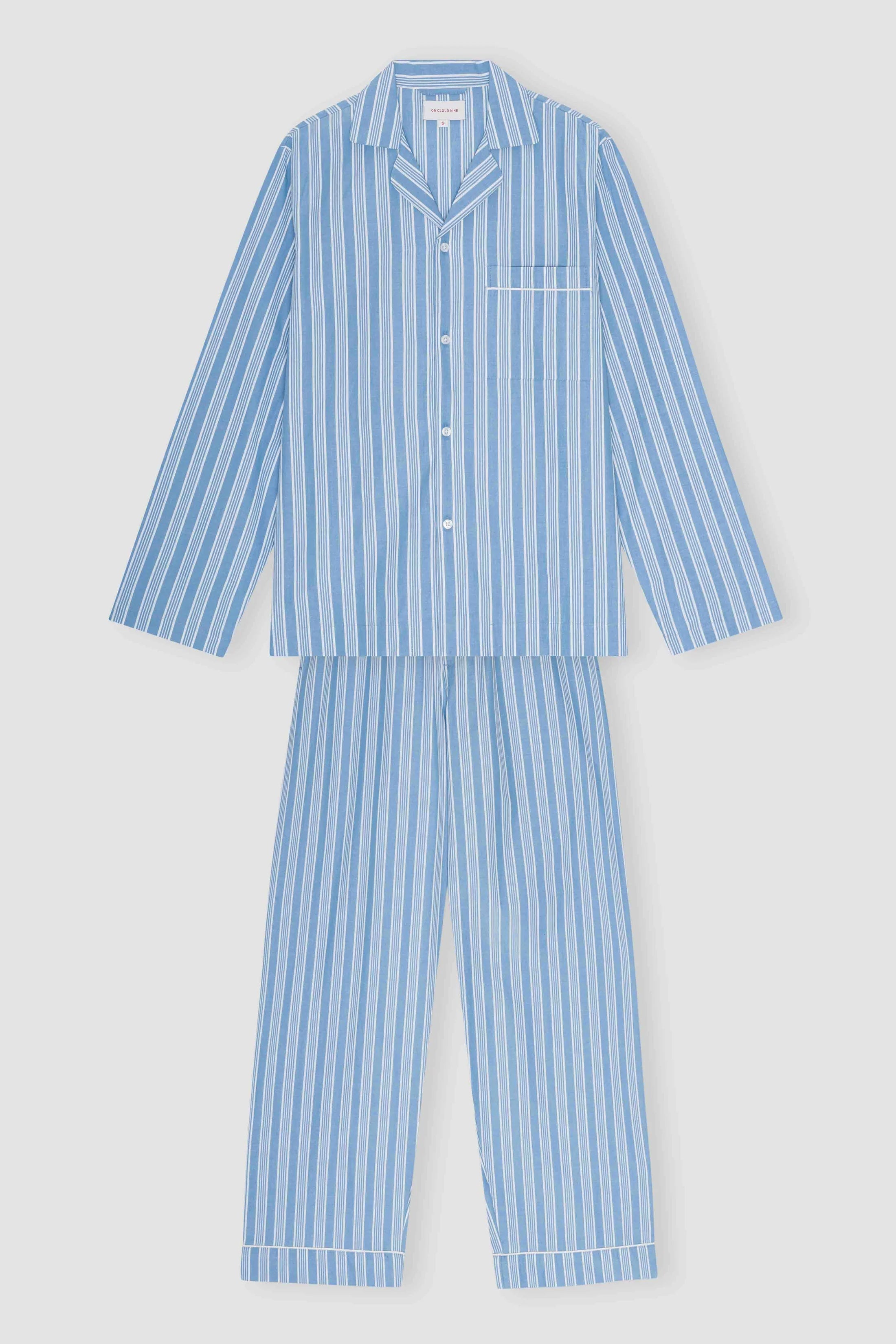 On Cloud Nine French Striped Pajama Set, curated by Shop Sommer in San Francisco.