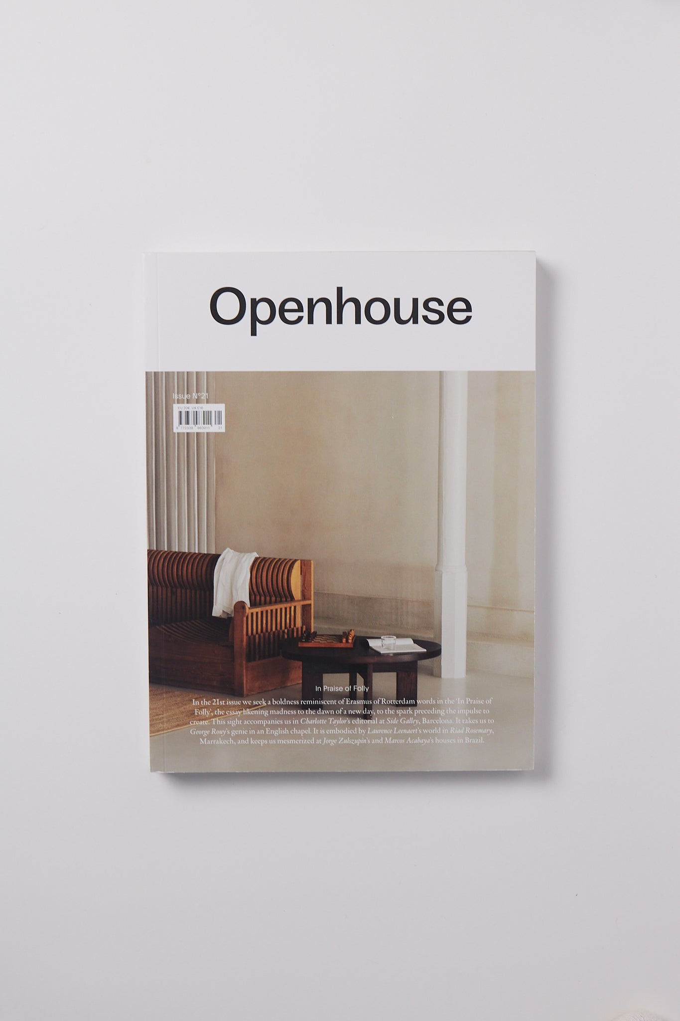 Openhouse Openhouse Magazine No. 21, curated by Shop Sommer in San Francisco.
