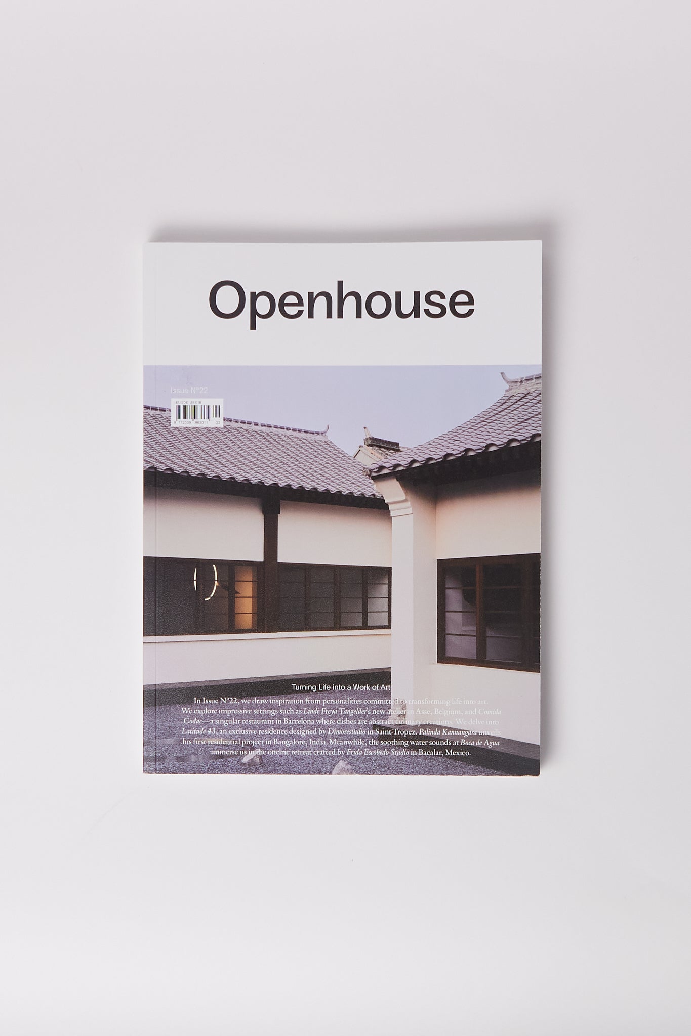 Openhouse Magazine Issue 22, curated by Shop Sommer in San Francisco.