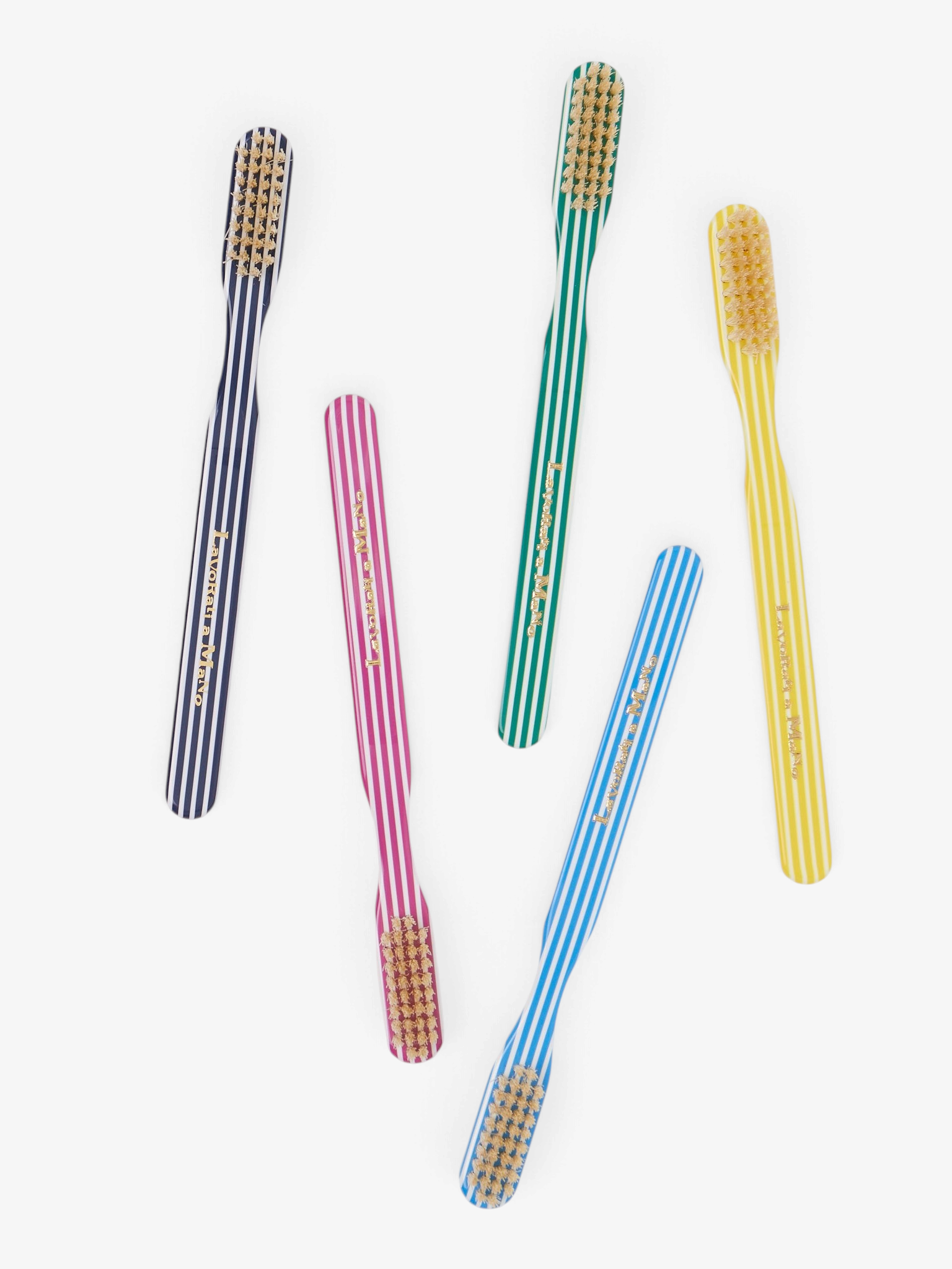 Piave Lavorati a Mano Capri Toothbrush, curated by Shop Sommer in San Francisco.