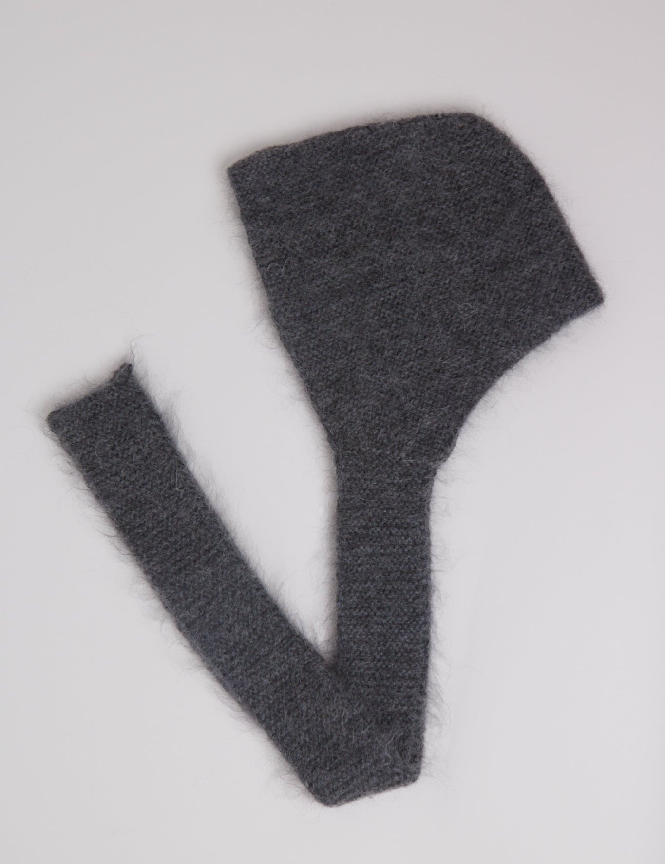 Pien Studios Mohair Balaclava in Ash Melange, curated by Shop Sommer in San Francisco.