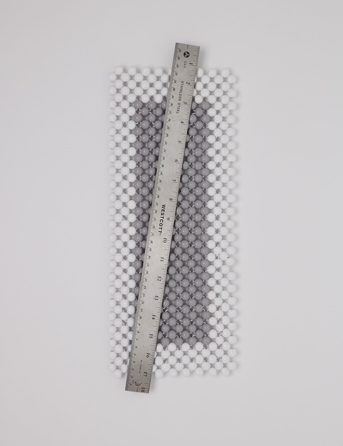 Pien Studios Beaded Table Runner, curated by Shop Sommer in San Francisco.