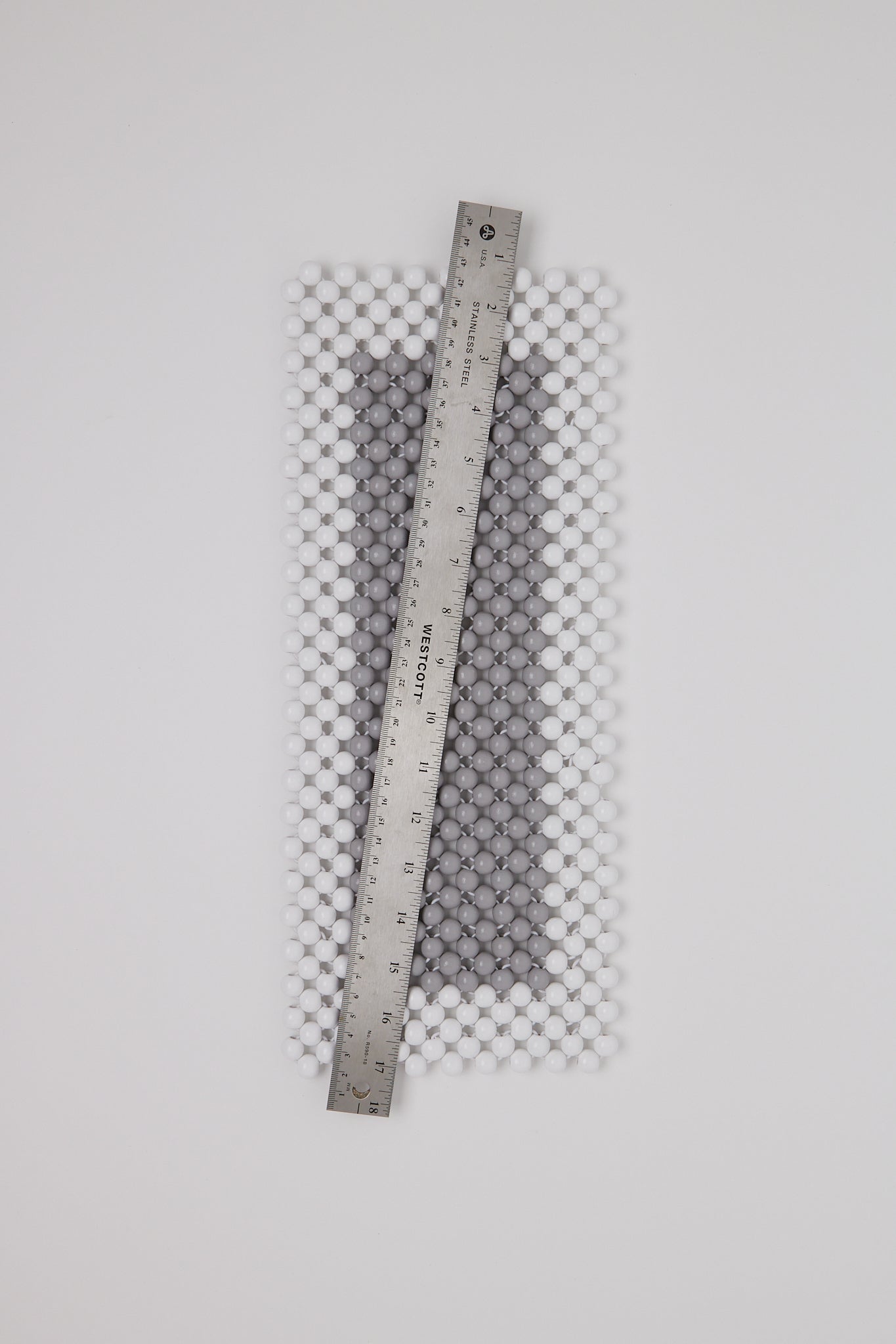 Pien Studios Beaded Table Runner, curated by Shop Sommer in San Francisco.