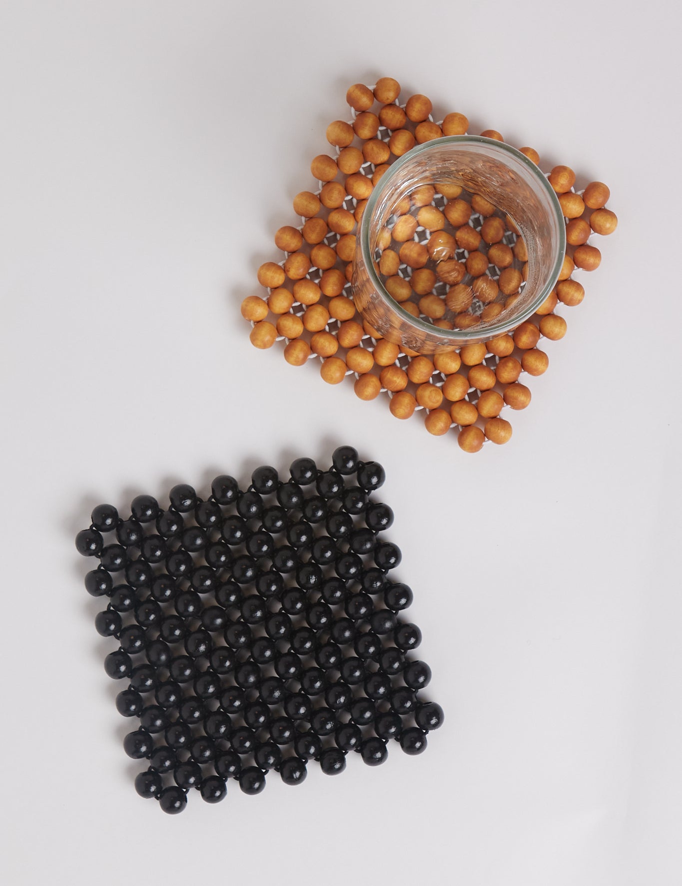 Pien Studios Carmen Beaded Coasters, curated by Shop Sommer in San Francisco.