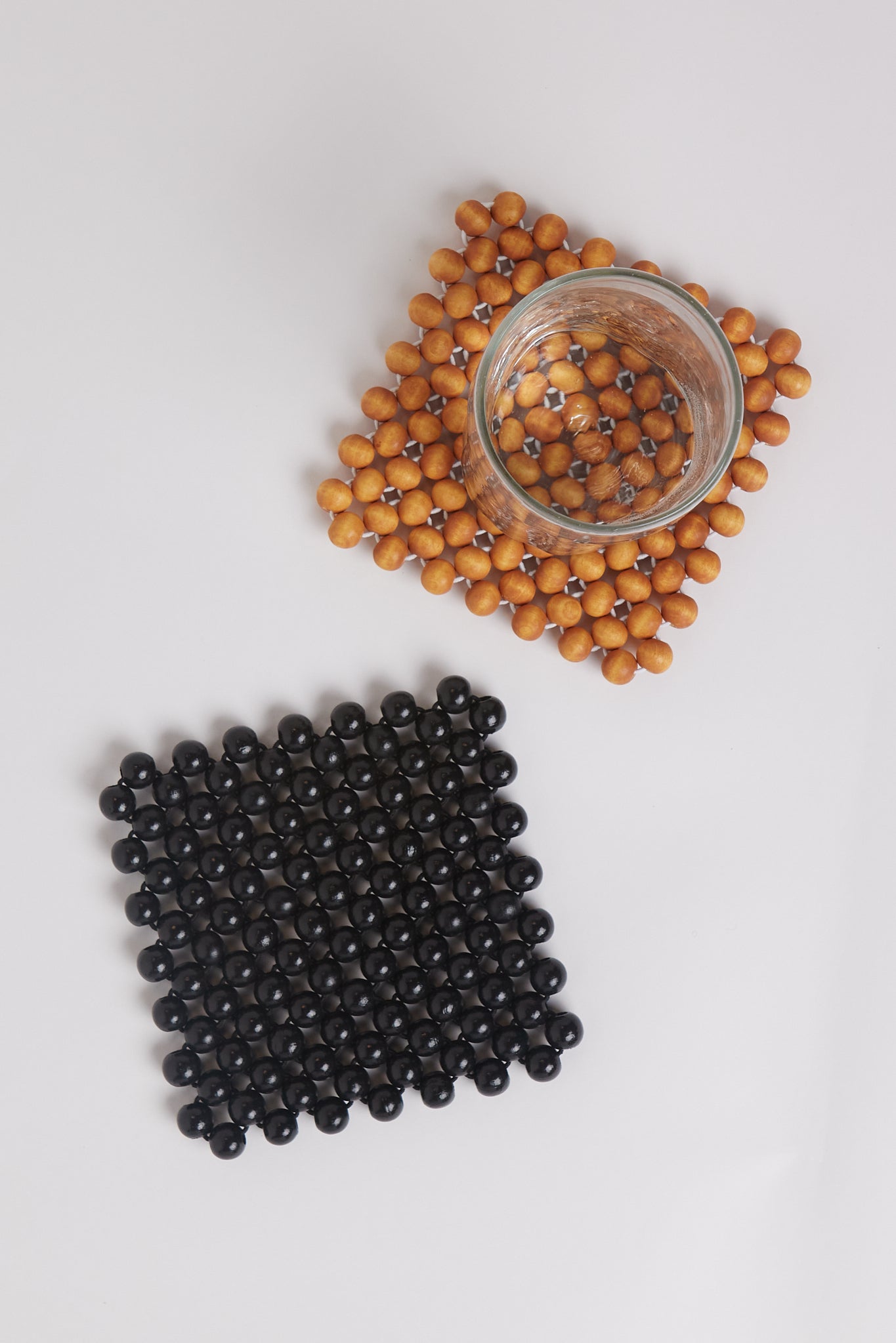 Pien Studios Carmen Beaded Coasters, curated by Shop Sommer in San Francisco.