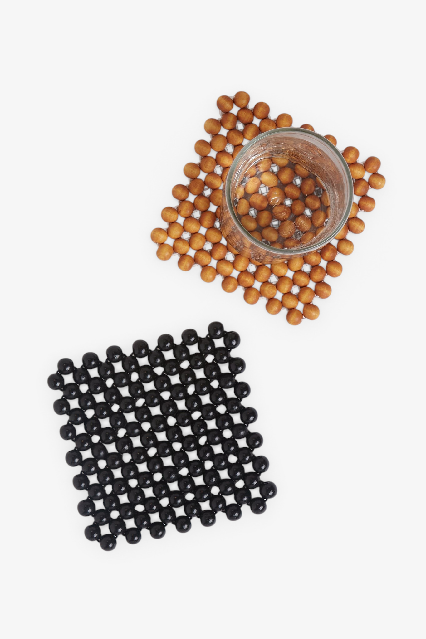 Pien Studios Carmen Beaded Coasters, curated by Shop Sommer in San Francisco.