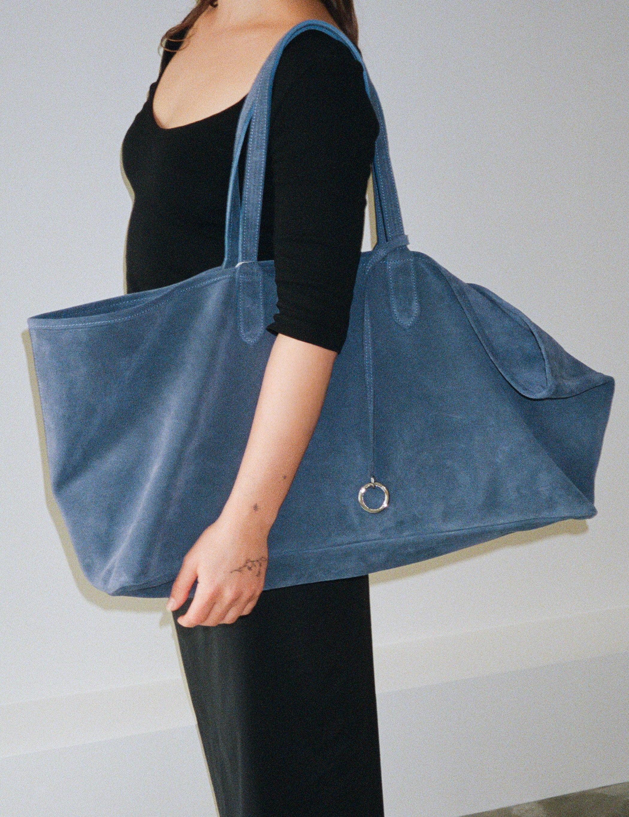 Pien Studios Flag Suede Polo Tote, curated by Shop Sommer in San Francisco.