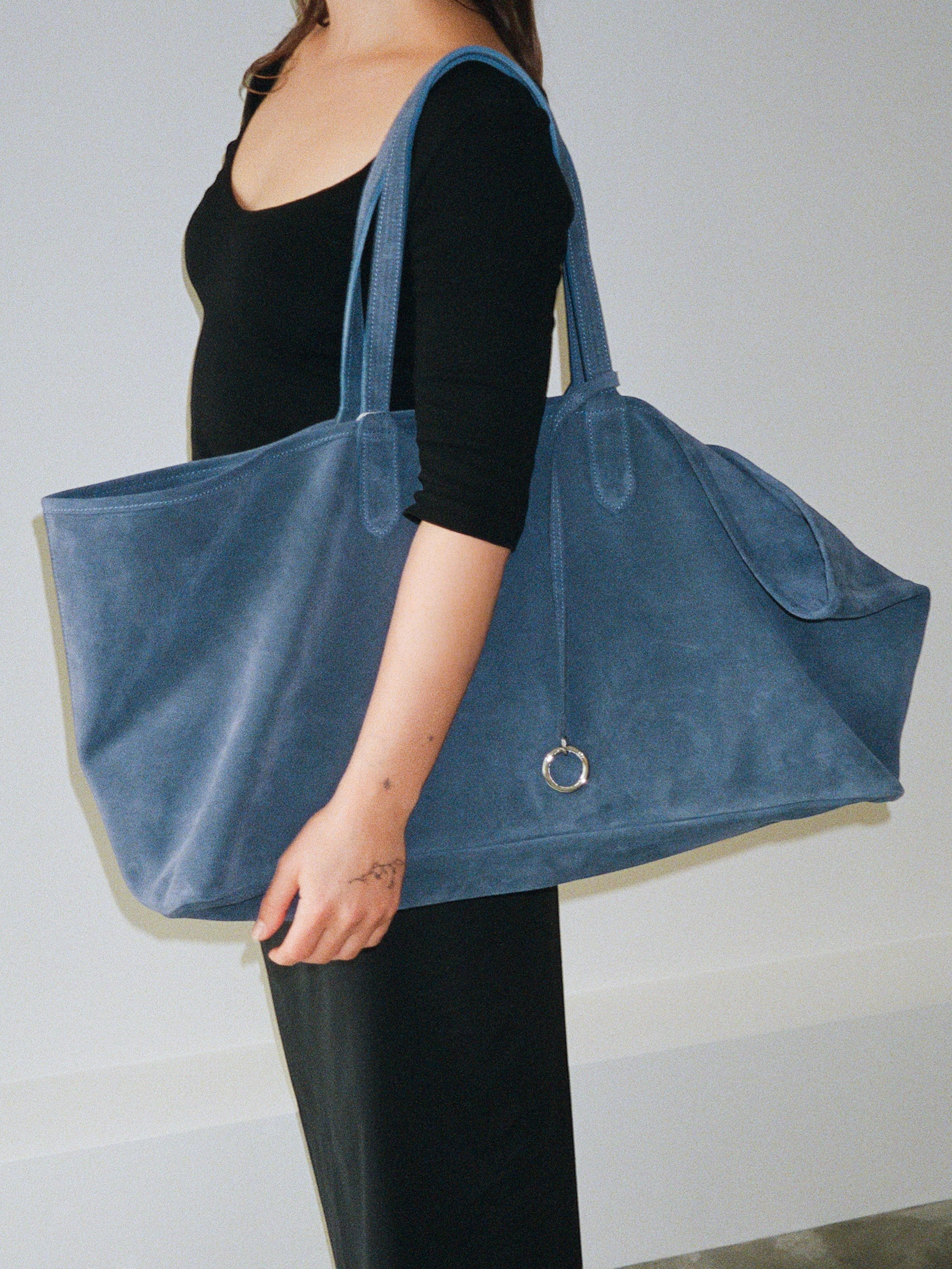 Pien Studios Flag Suede Polo Tote, curated by Shop Sommer in San Francisco.