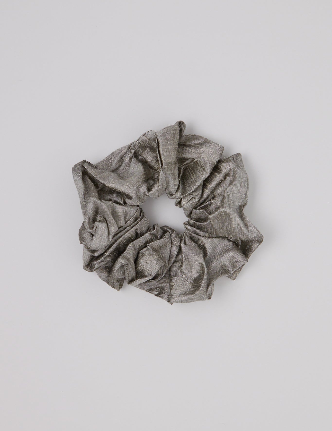 Pien Studios Medici Raw Silk Scrunchie, curated by Shop Sommer in San Francisco.