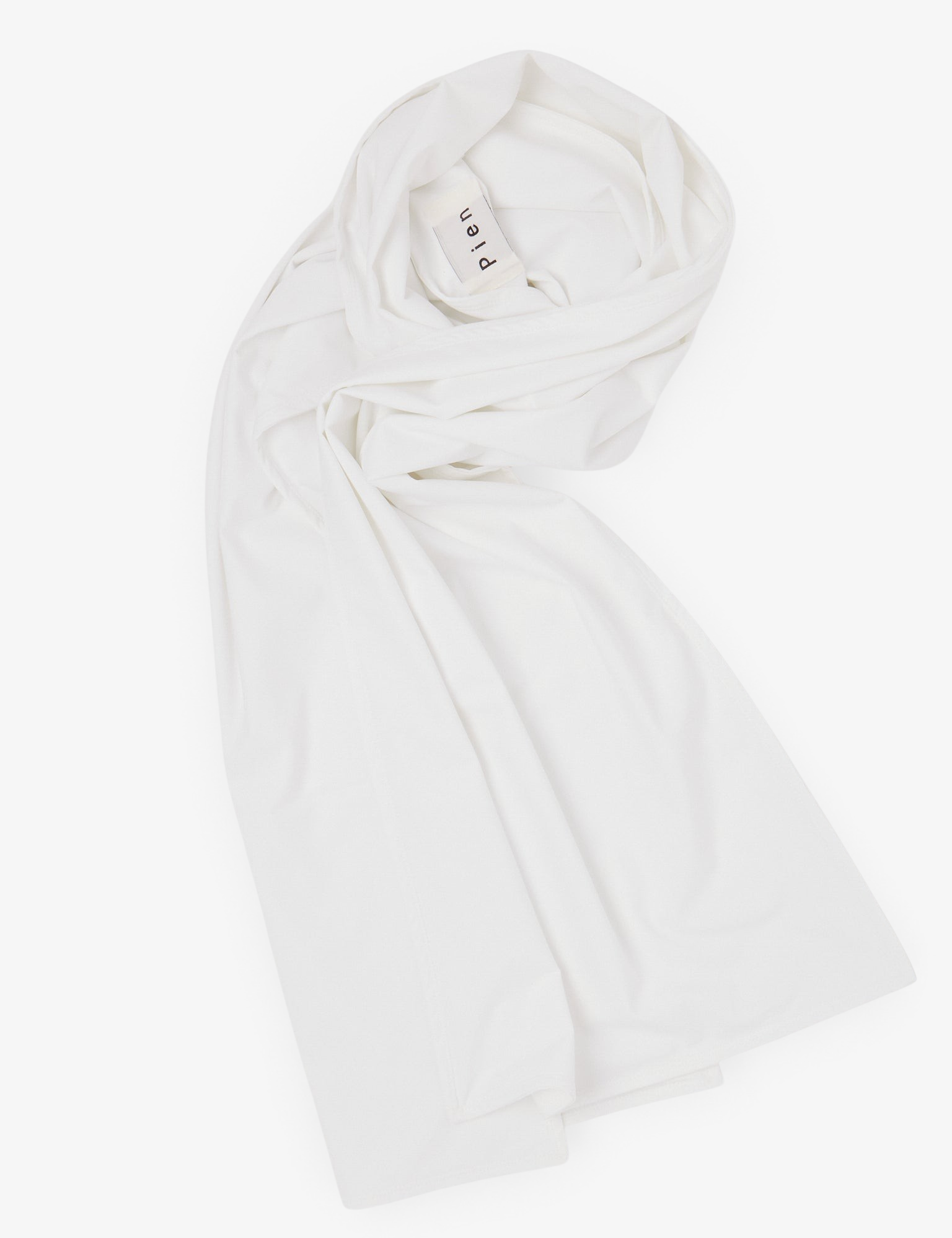 Pien Studios Bianco Stretch Scarf, curated by Shop Sommer in San Francisco.