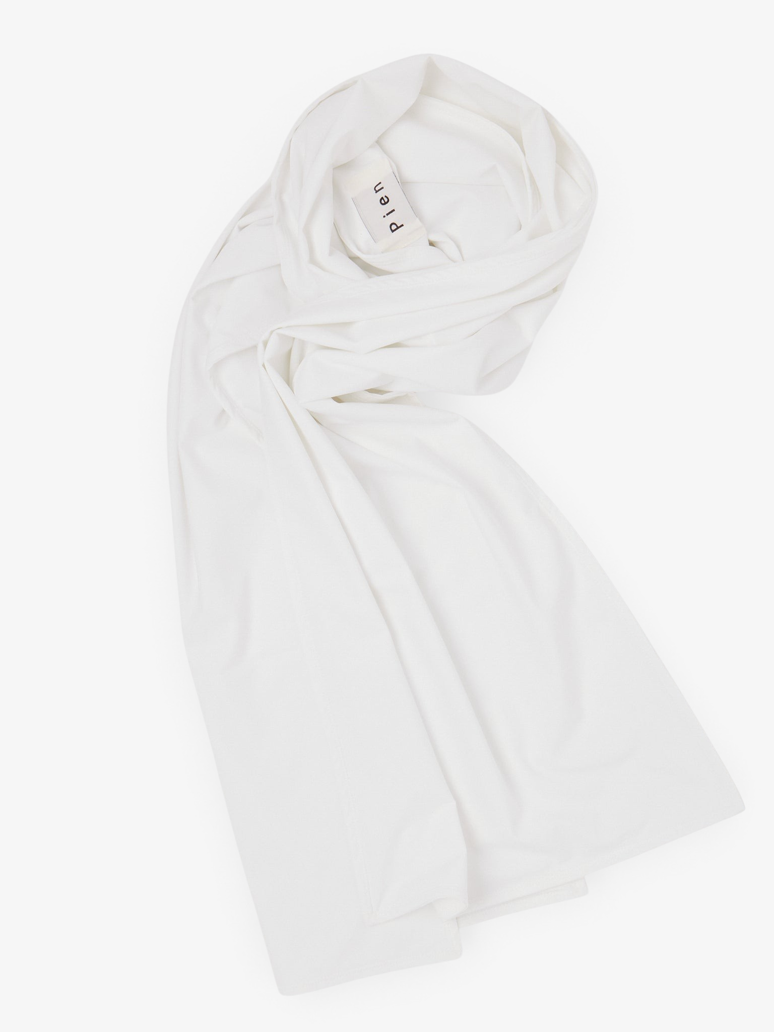 Pien Studios Bianco Stretch Scarf, curated by Shop Sommer in San Francisco.