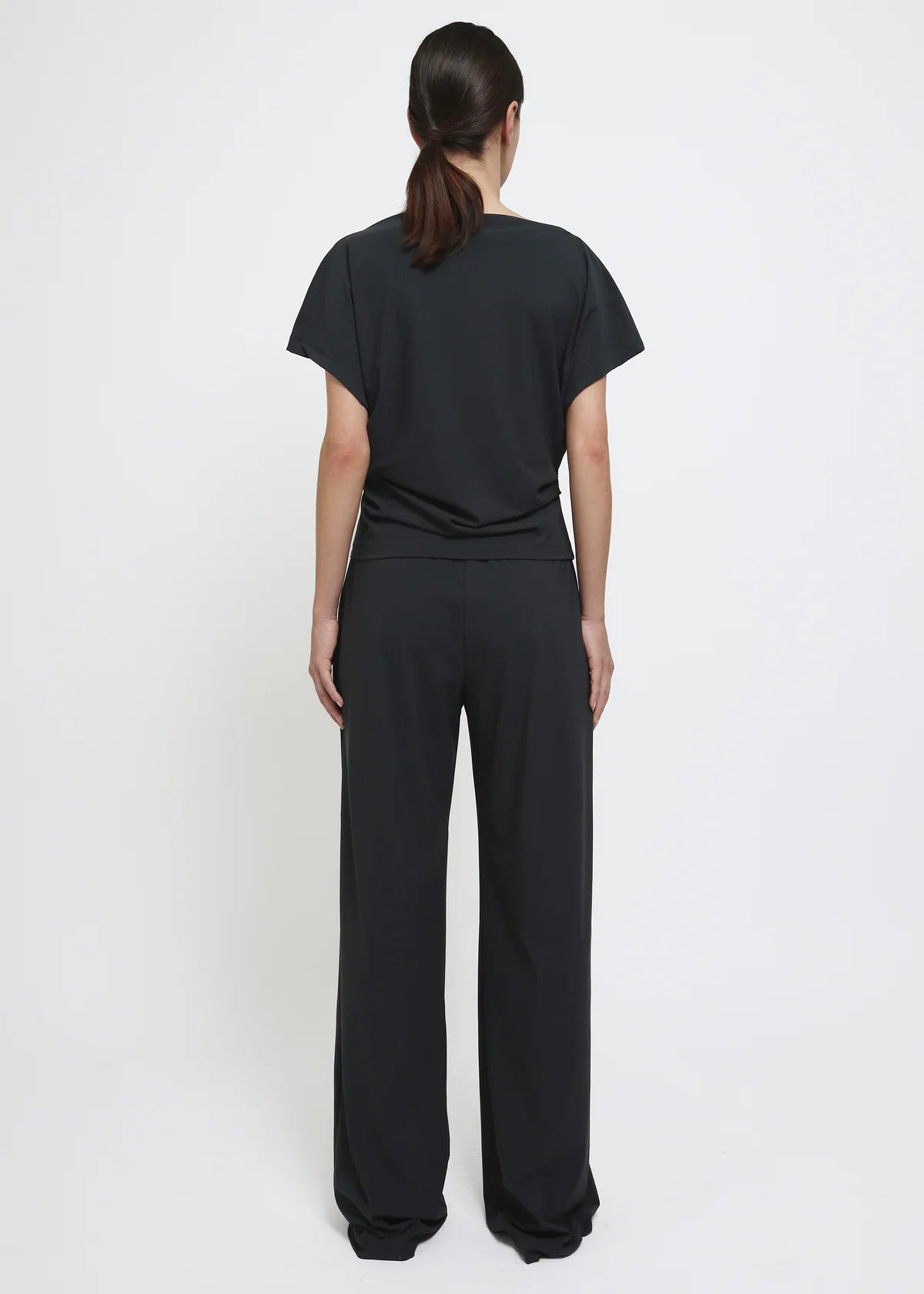 Wide Fit Pants Charcoal