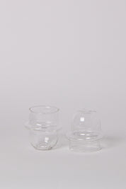 Rebecca Mapes Resting Glass, Set of 2, curated by Shop Sommer in San Francisco.