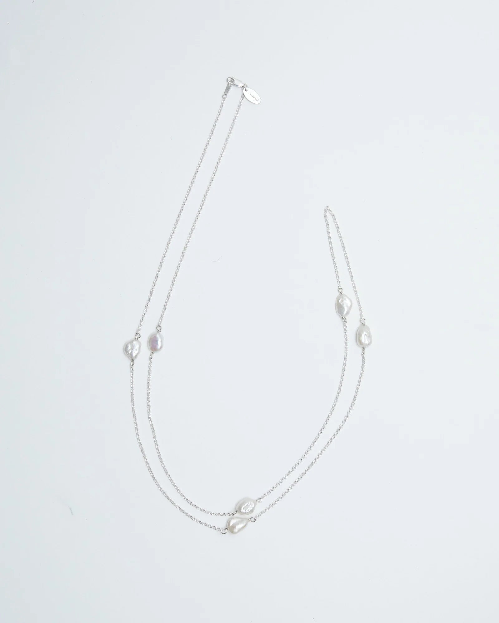 SANTANGELO Iannucci Keshi Pearl Necklace, curated by Shop Sommer in San Francisco.