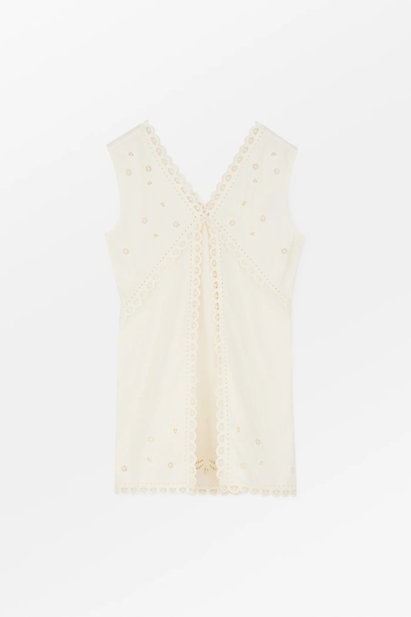 Skall Talia Dress Antique White, curated by Shop Sommer in San Francisco.