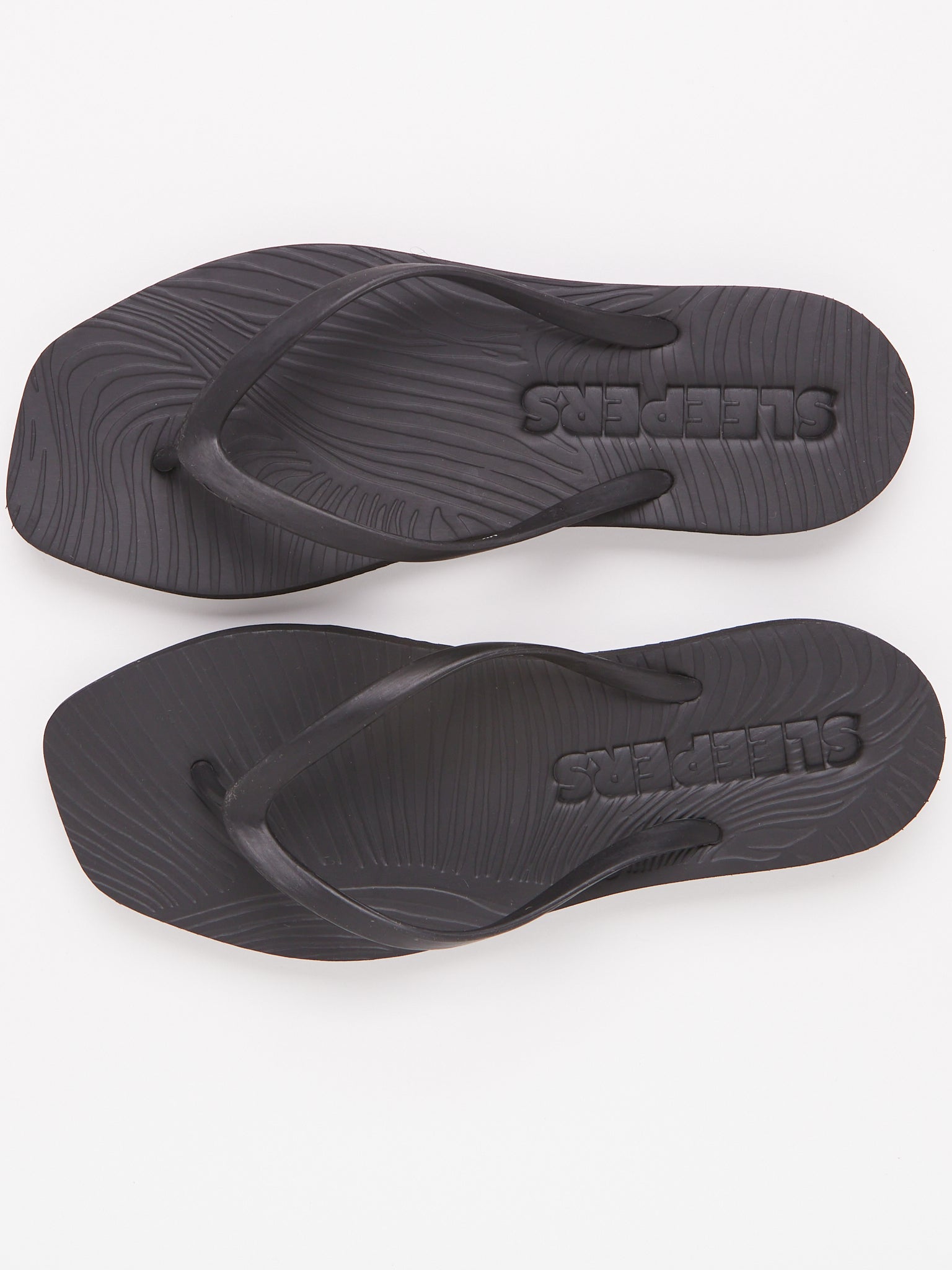 Tapered Flip Flop Black