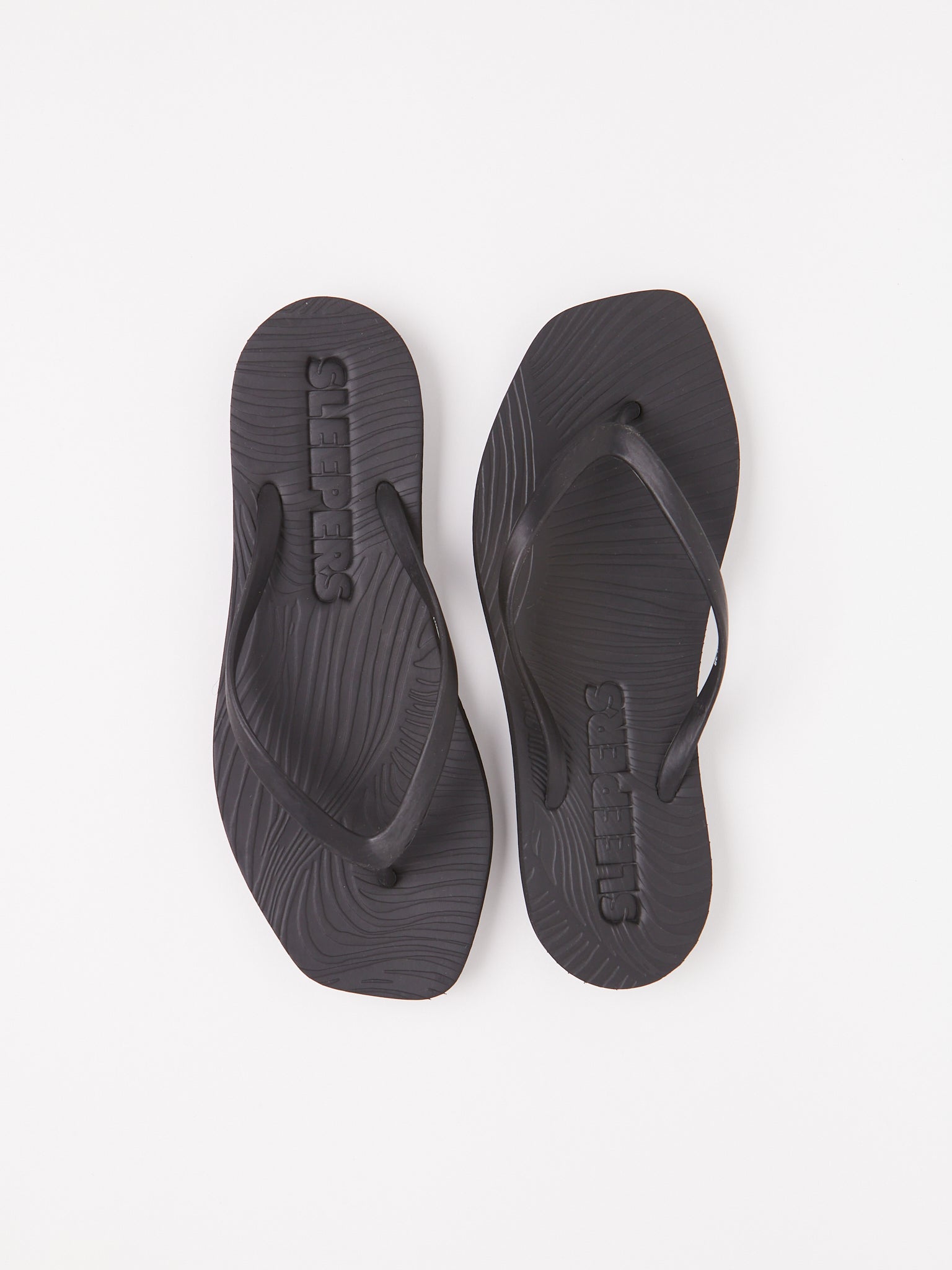 Tapered Flip Flop Black