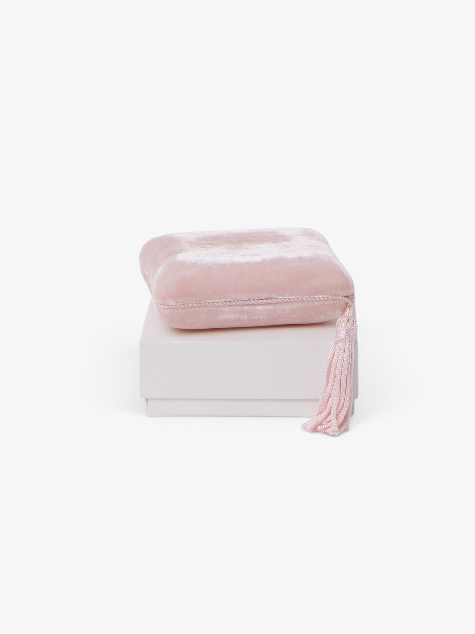 Sophie Bille Brahe Velvet Jewelry Box in Rose, curated by Shop Sommer in San Francisco.