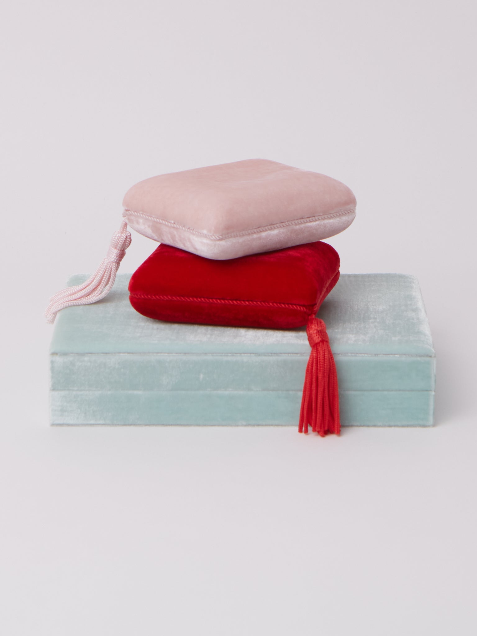 Trésor Velvet Jewelry Box Nuages, curated by Shop Sommer in San Francisco.