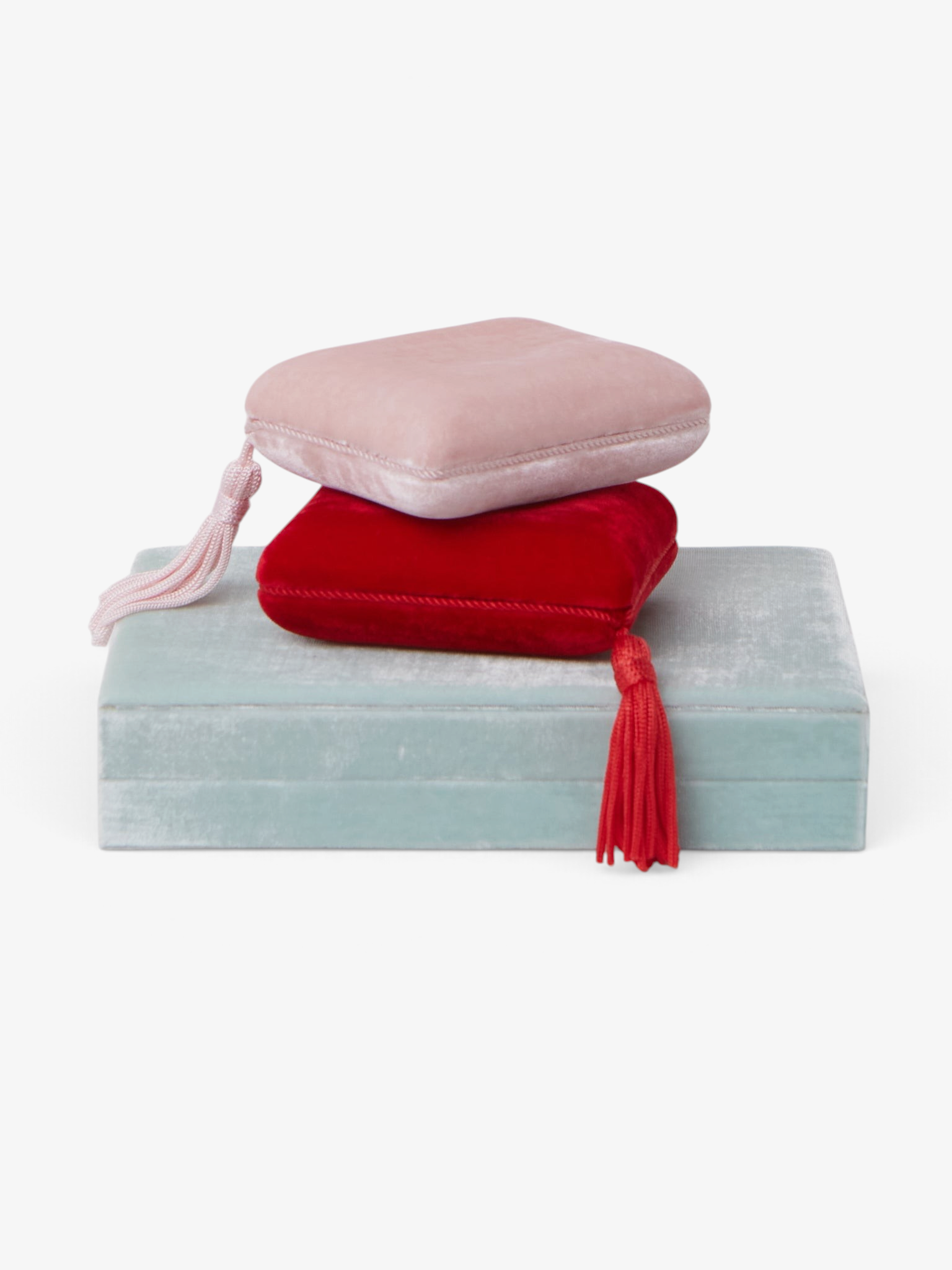 Trésor Velvet Jewelry Box Nuages, curated by Shop Sommer in San Francisco.