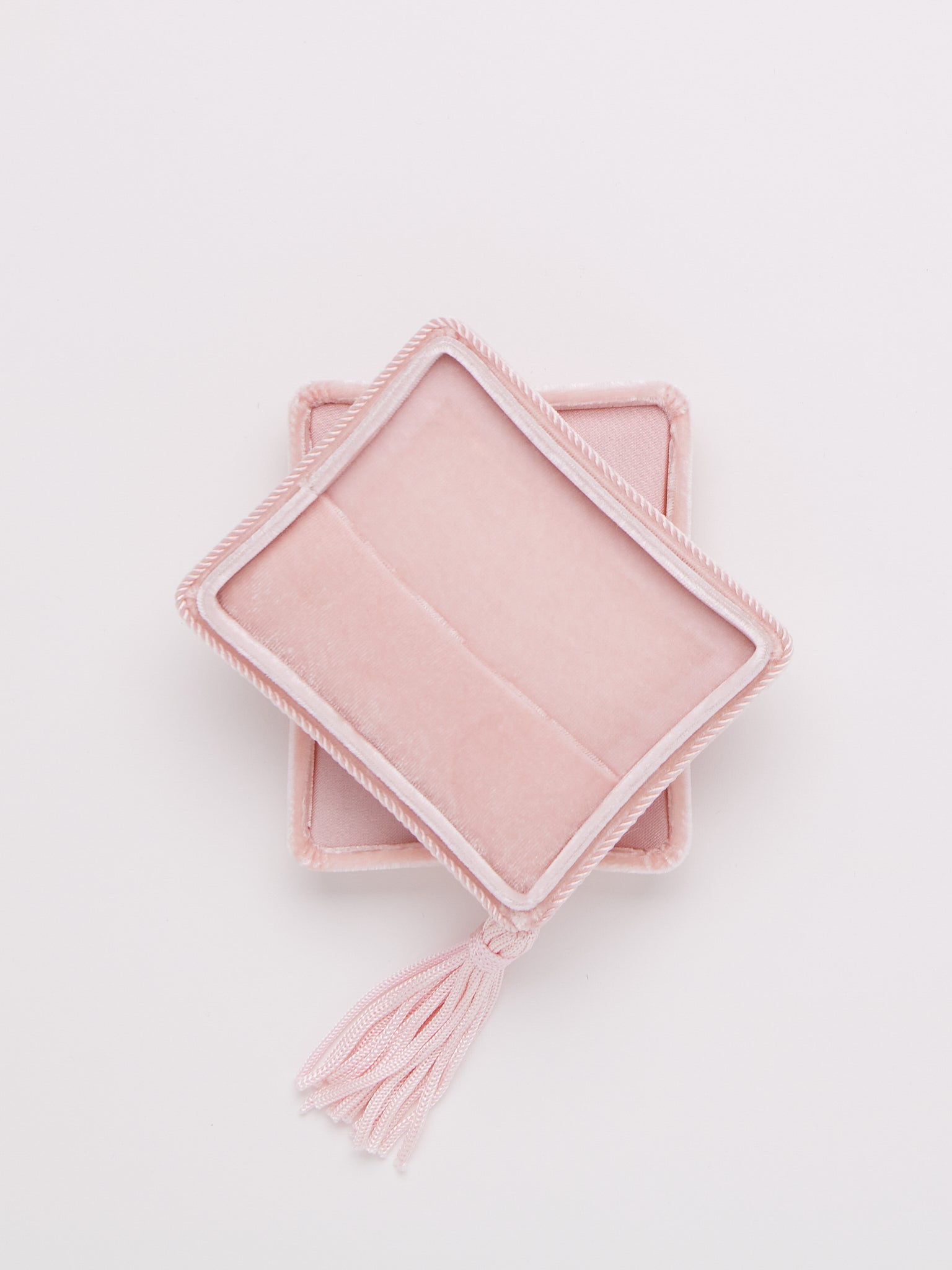 Sophie Bille Brahe Velvet Jewelry Box in Rose, curated by Shop Sommer in San Francisco.