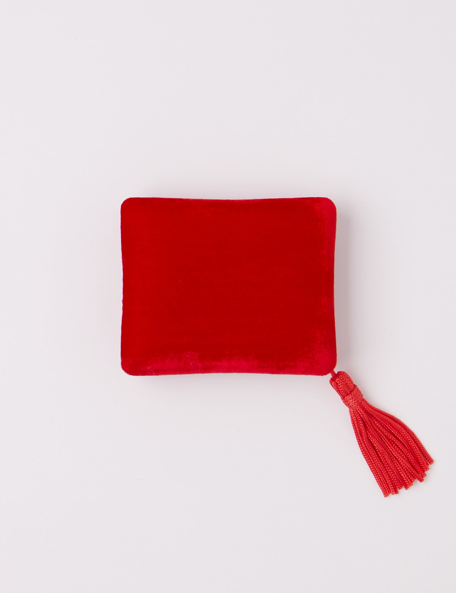 Sophie Bille Brahe Velvet Jewelry Box in Rouge, curated by Shop Sommer in San Francisco.