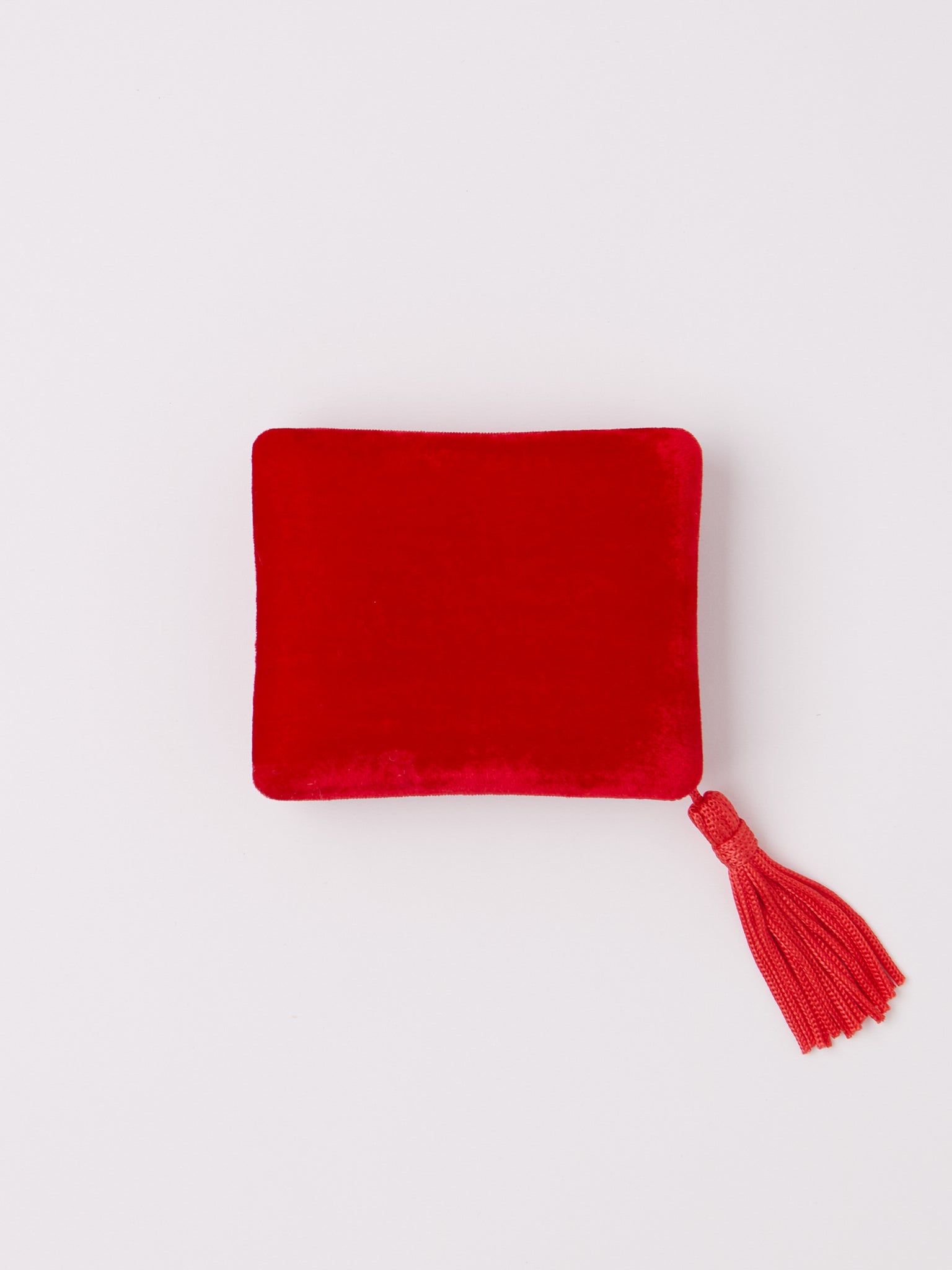 Sophie Bille Brahe Velvet Jewelry Box in Rouge, curated by Shop Sommer in San Francisco.