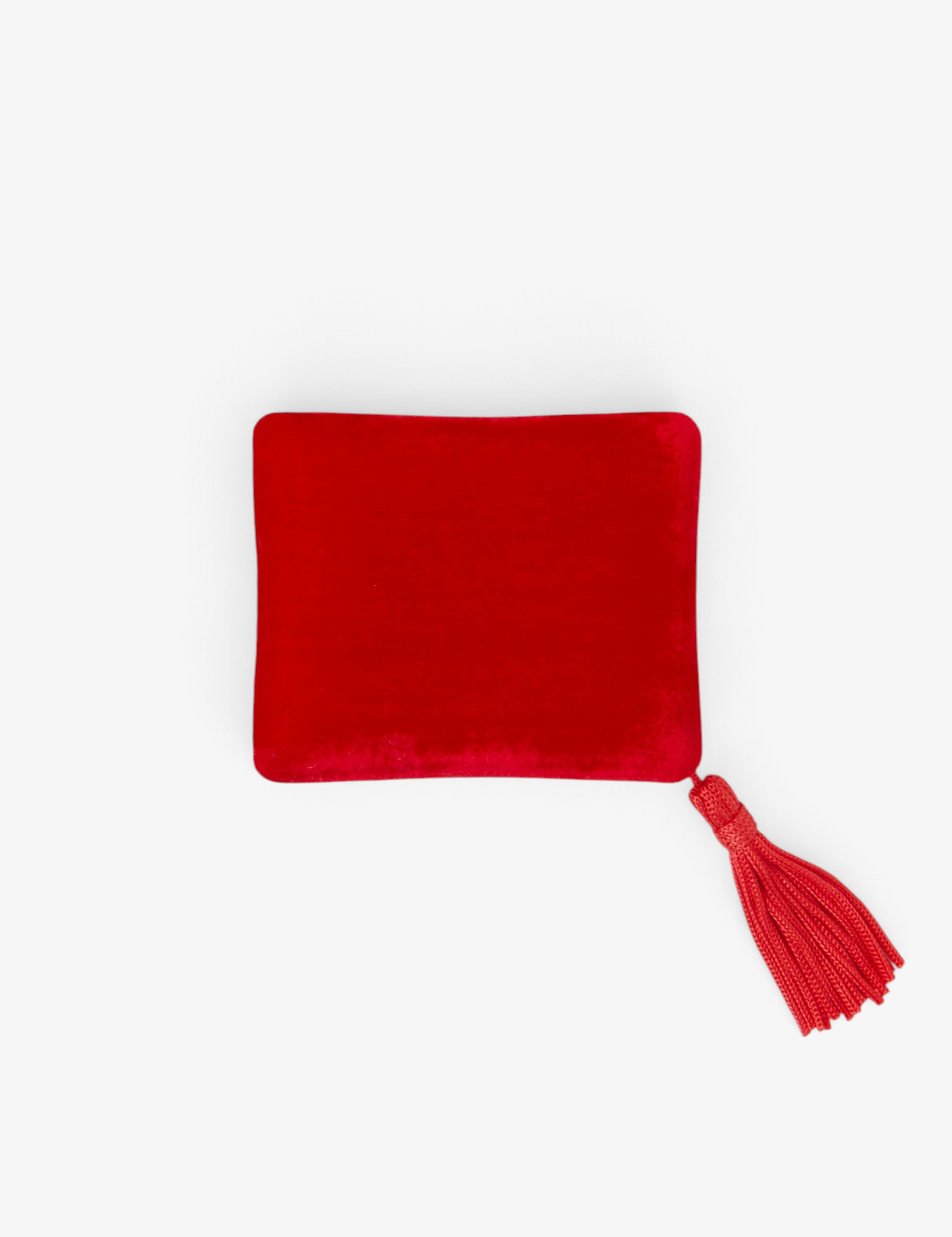 Sophie Bille Brahe Velvet Jewelry Box in Rouge, curated by Shop Sommer in San Francisco.