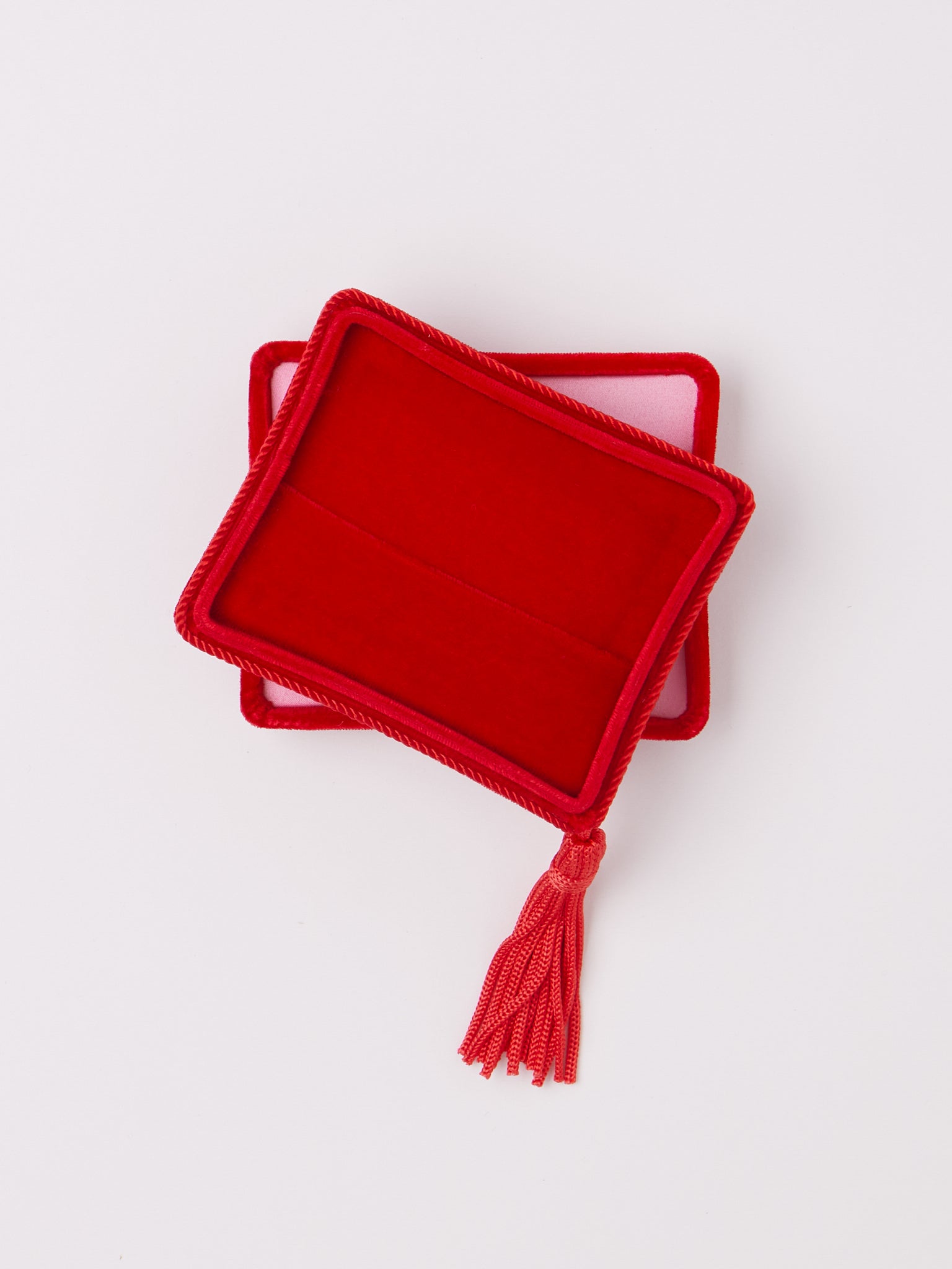 Sophie Bille Brahe Velvet Jewelry Box in Rouge, curated by Shop Sommer in San Francisco.