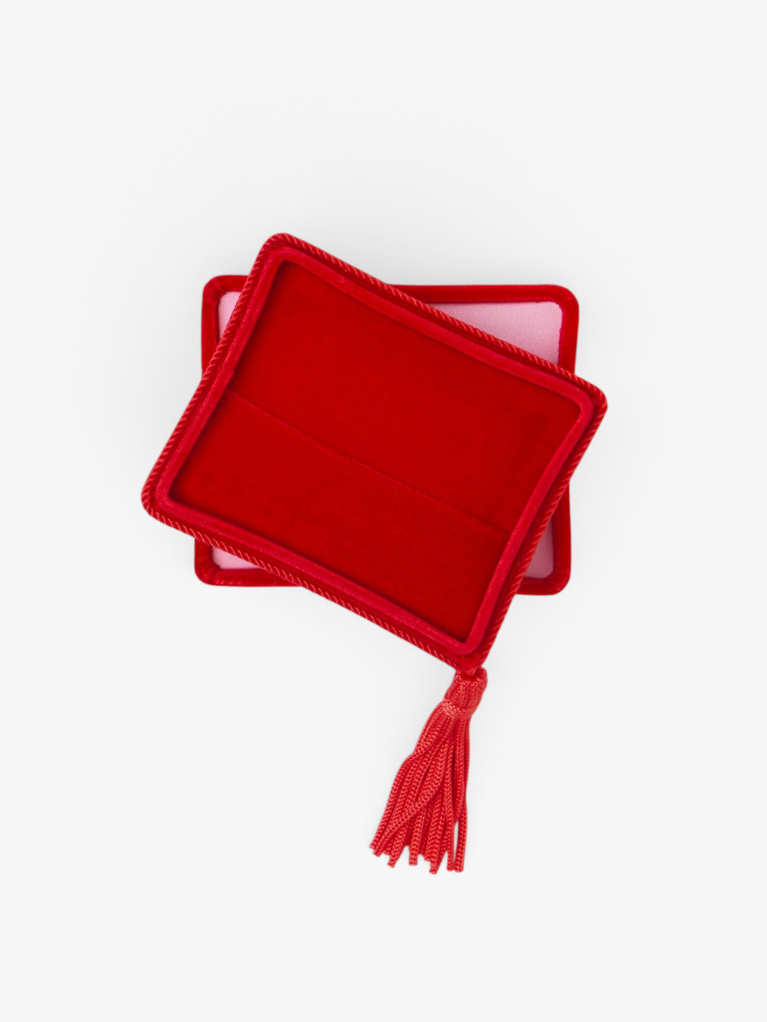 Sophie Bille Brahe Velvet Jewelry Box in Rouge, curated by Shop Sommer in San Francisco.