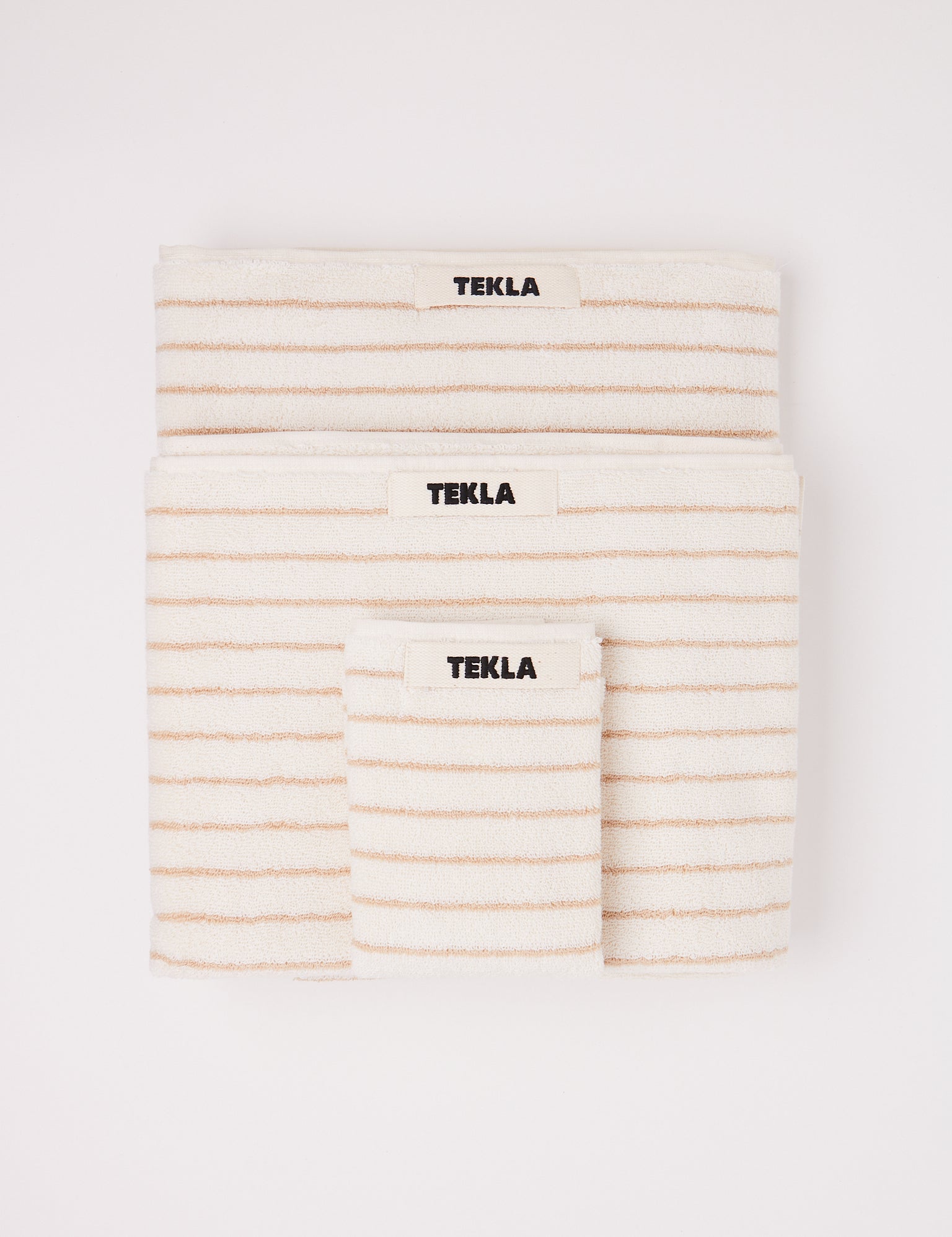 Tekla Towel Sienna Stripes, curated by Shop Sommer in San Francisco.
