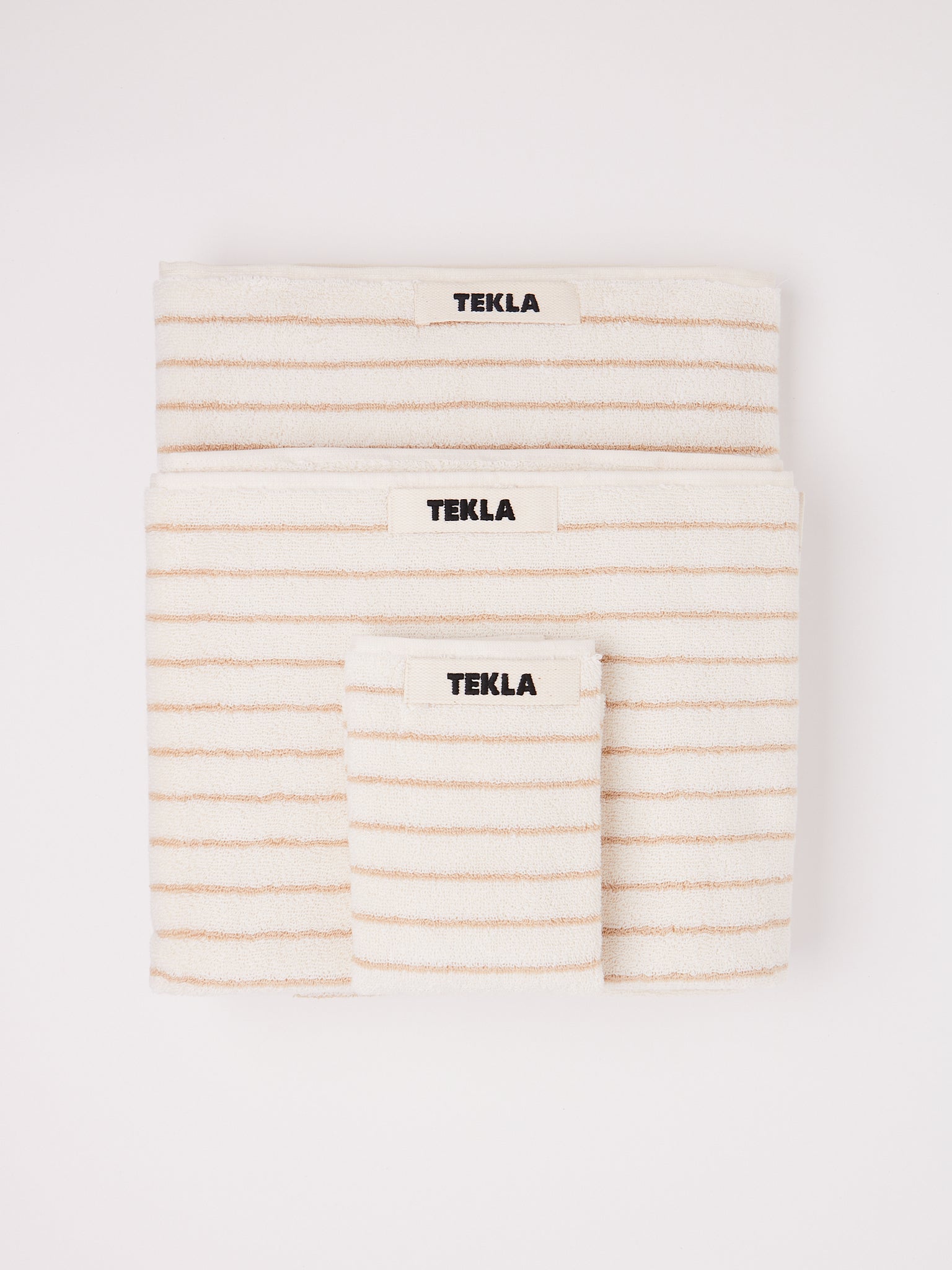 Tekla Towel Sienna Stripes, curated by Shop Sommer in San Francisco.