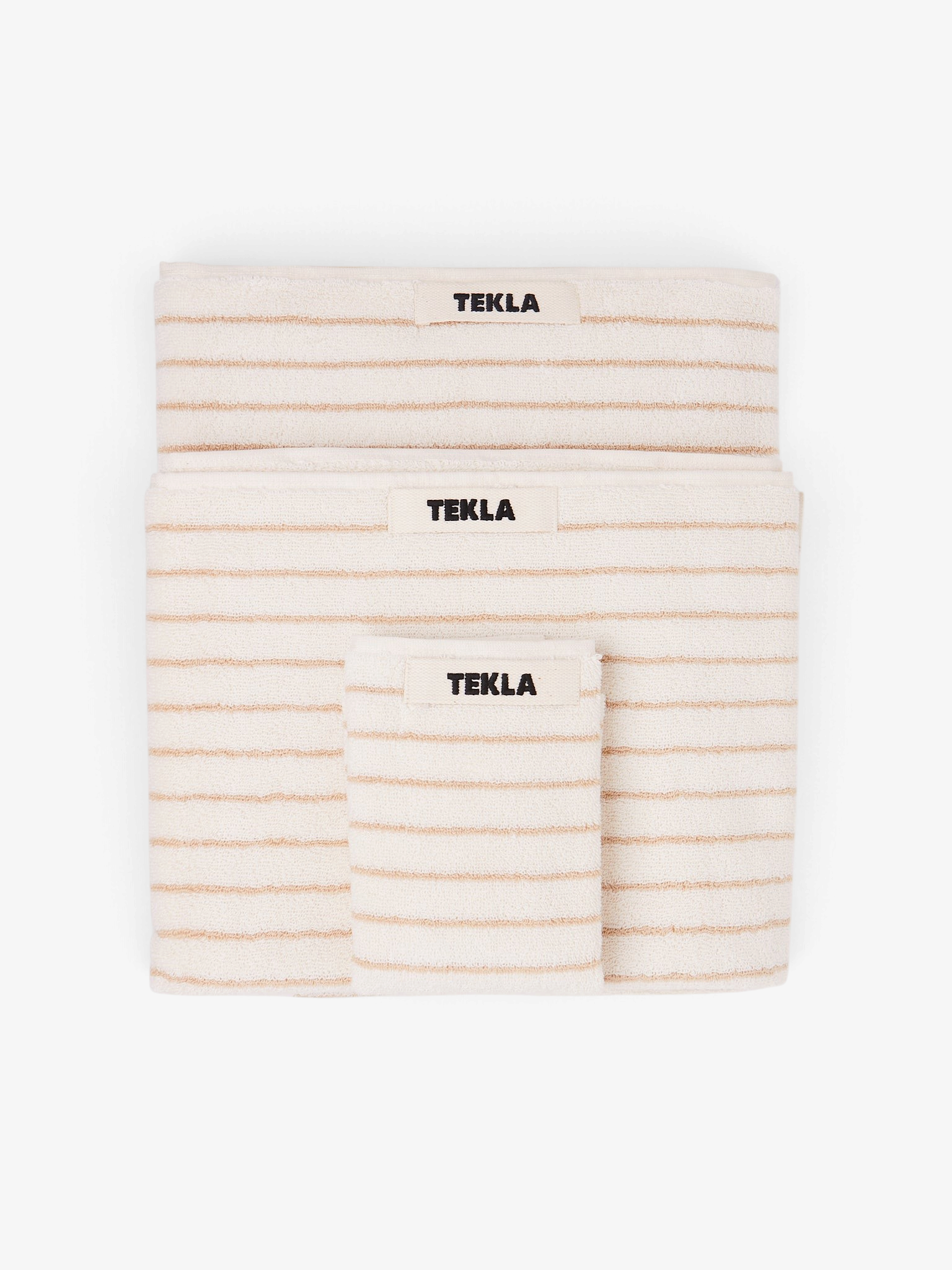 Tekla Towel Sienna Stripes, curated by Shop Sommer in San Francisco.