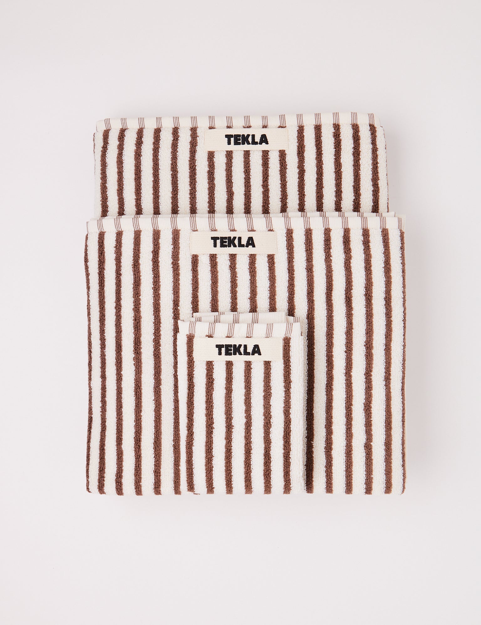 Tekla Towel Towel Kodiak Stripes, curated by Shop Sommer in San Francisco.