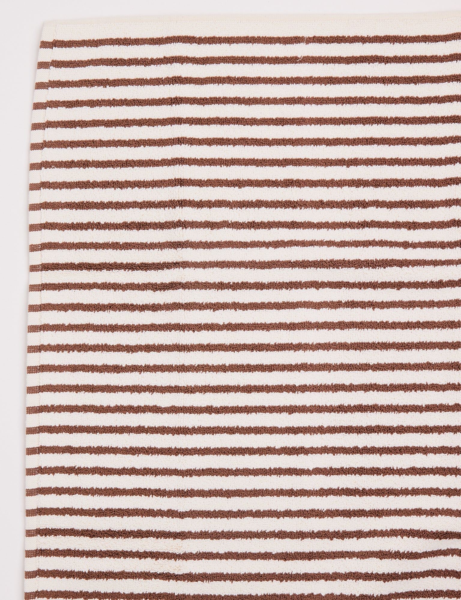 Tekla Bath Mat Kodiak Stripes, curated by Shop Sommer in San Francisco.